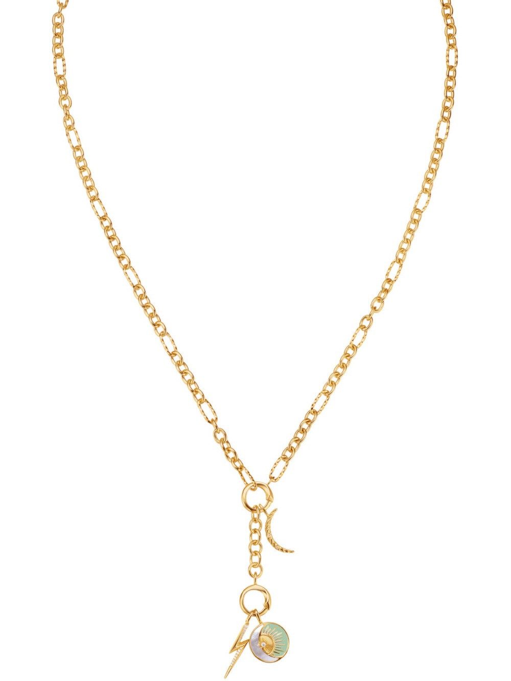 Ania Haie Kette mit Anhänger Ania Haie NST048-21 Set Halskette Cosmic + 4 Anhänger