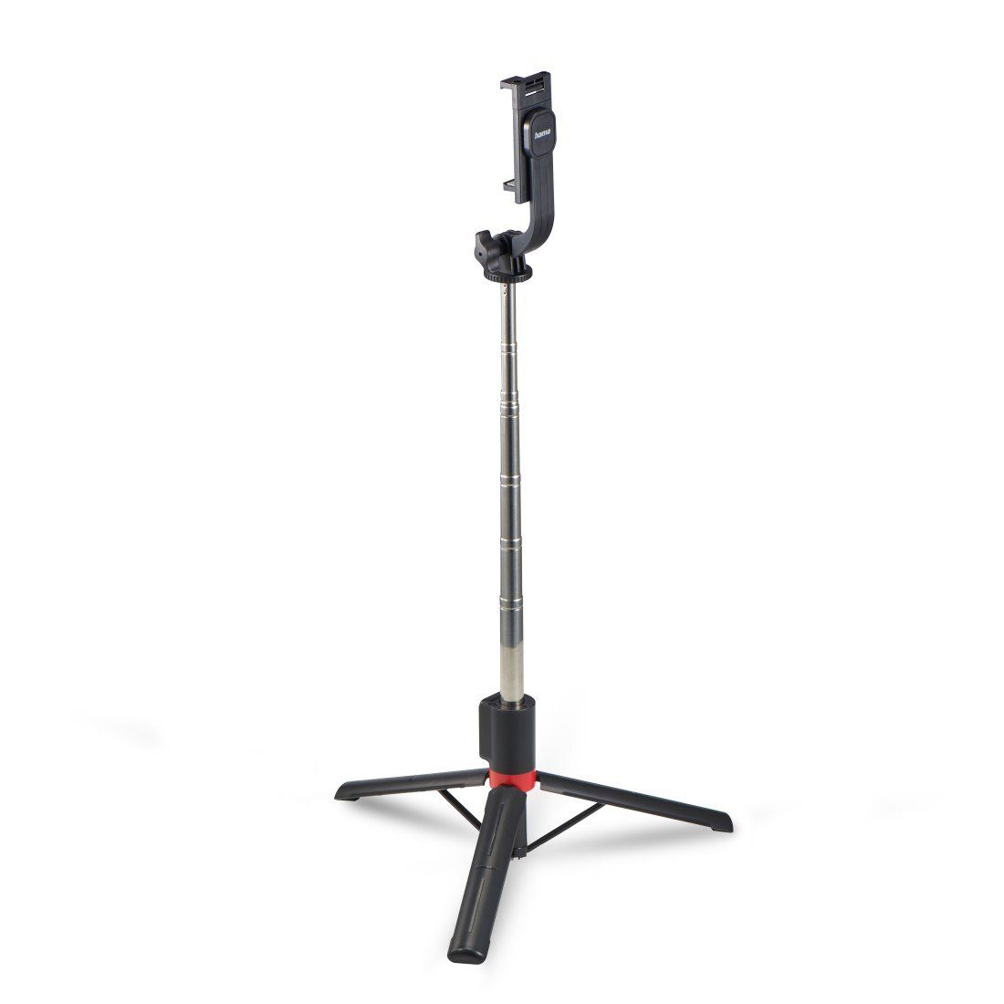 Selfie-Stick Selfie Stick Stativ für Handy groß, Bluetooth® Fernauslöser, schwarz