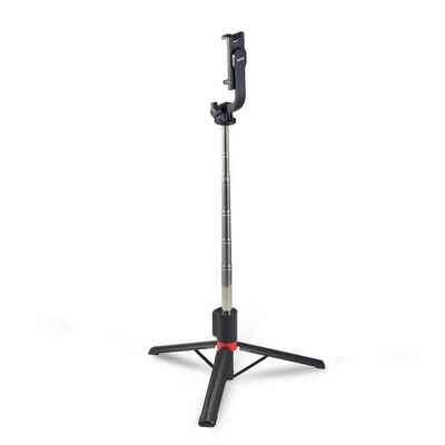 Hama Selfie-Stick Selfie Stick Stativ für Handy groß, Bluetooth® Fernauslöser, schwarz
