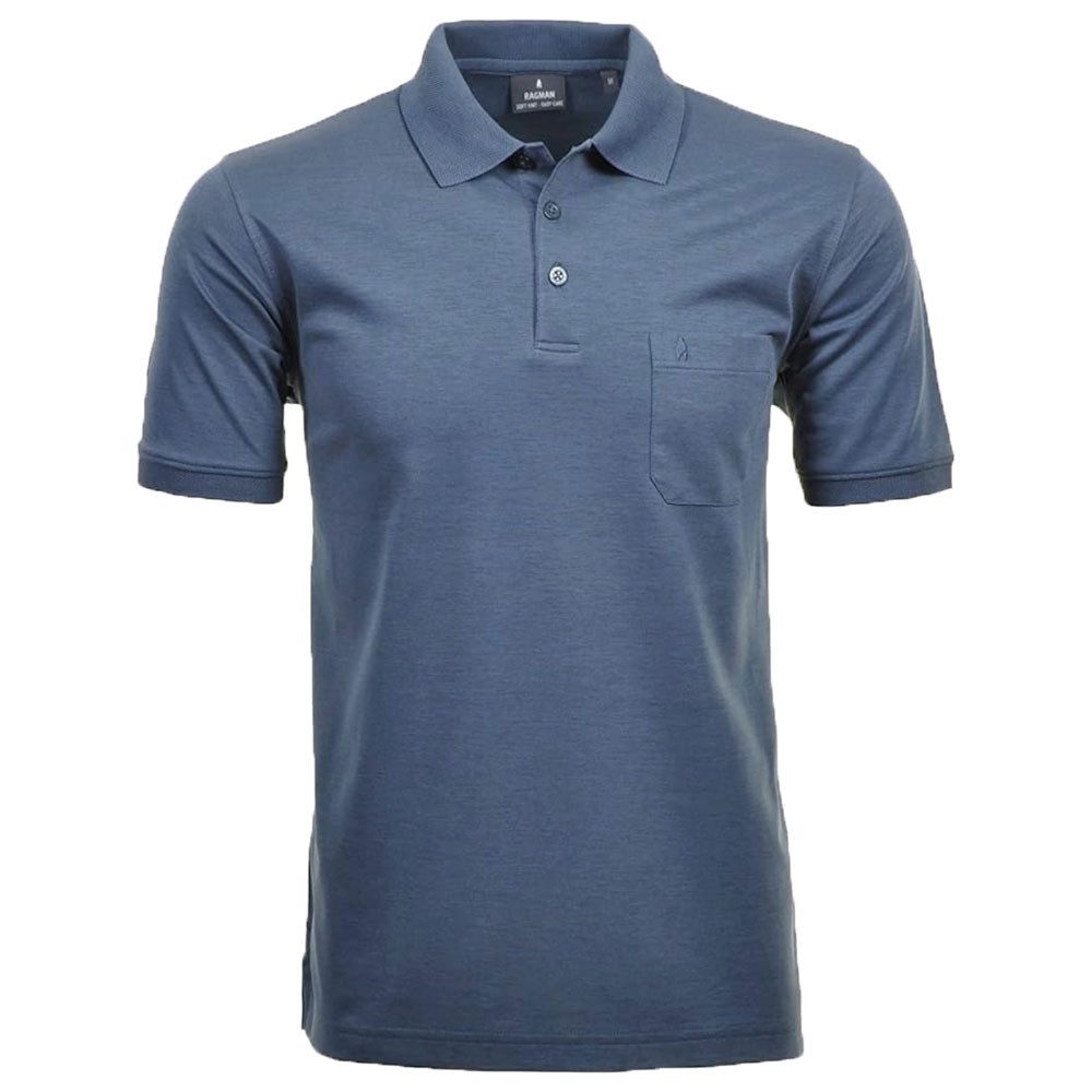 RAGMAN Poloshirt Ragman Herren Poloshirt Baumwolle günstig online kaufen