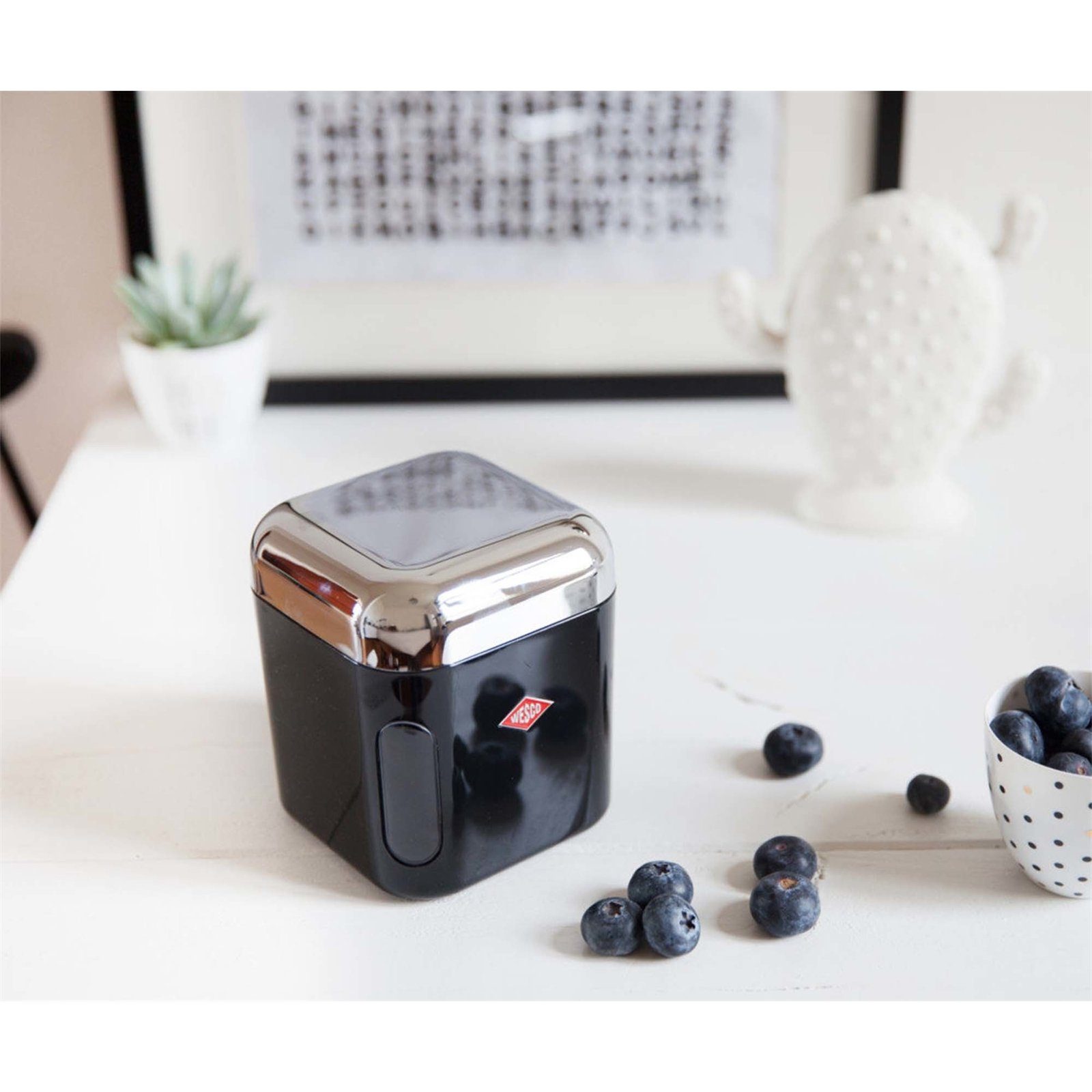 WESCO Vorratsdose »Vorratsdose eckig S mit Fenster«, Hochwertiger