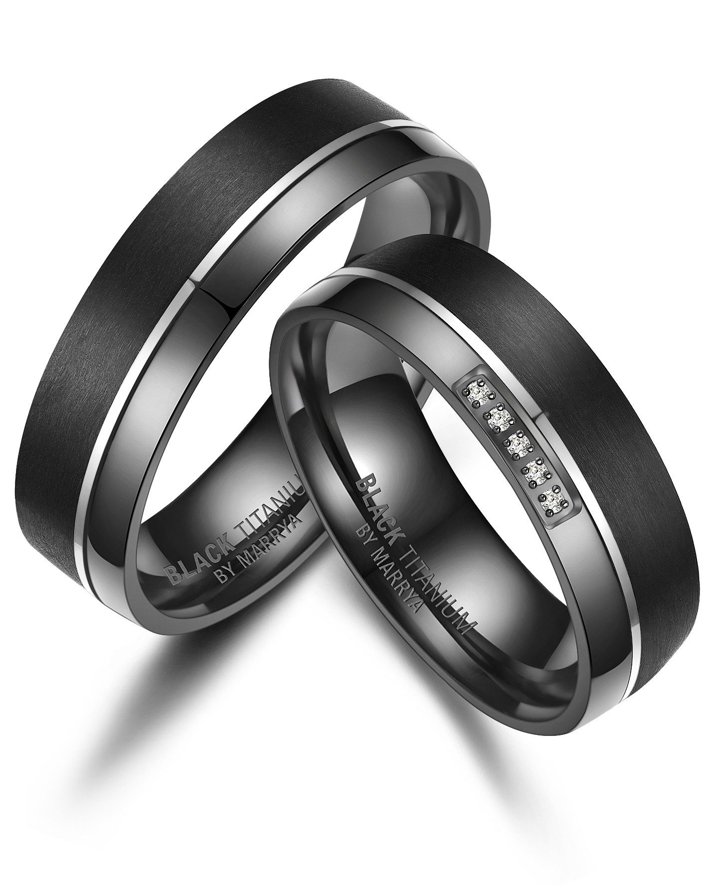 MARRYA Trauring BLACK TITANIUM by MARRYA günstig online kaufen