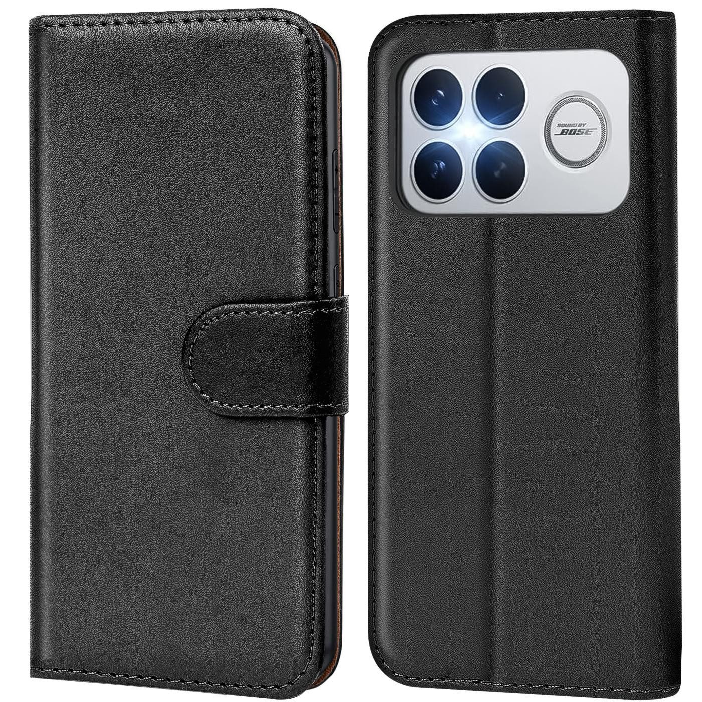 CoolGadget Handyhülle Wallet Klapp Tasche Book Case für Xiaomi Poco F8 Ultra, Hülle Klapphülle Flip Cover Etui Schutzhülle