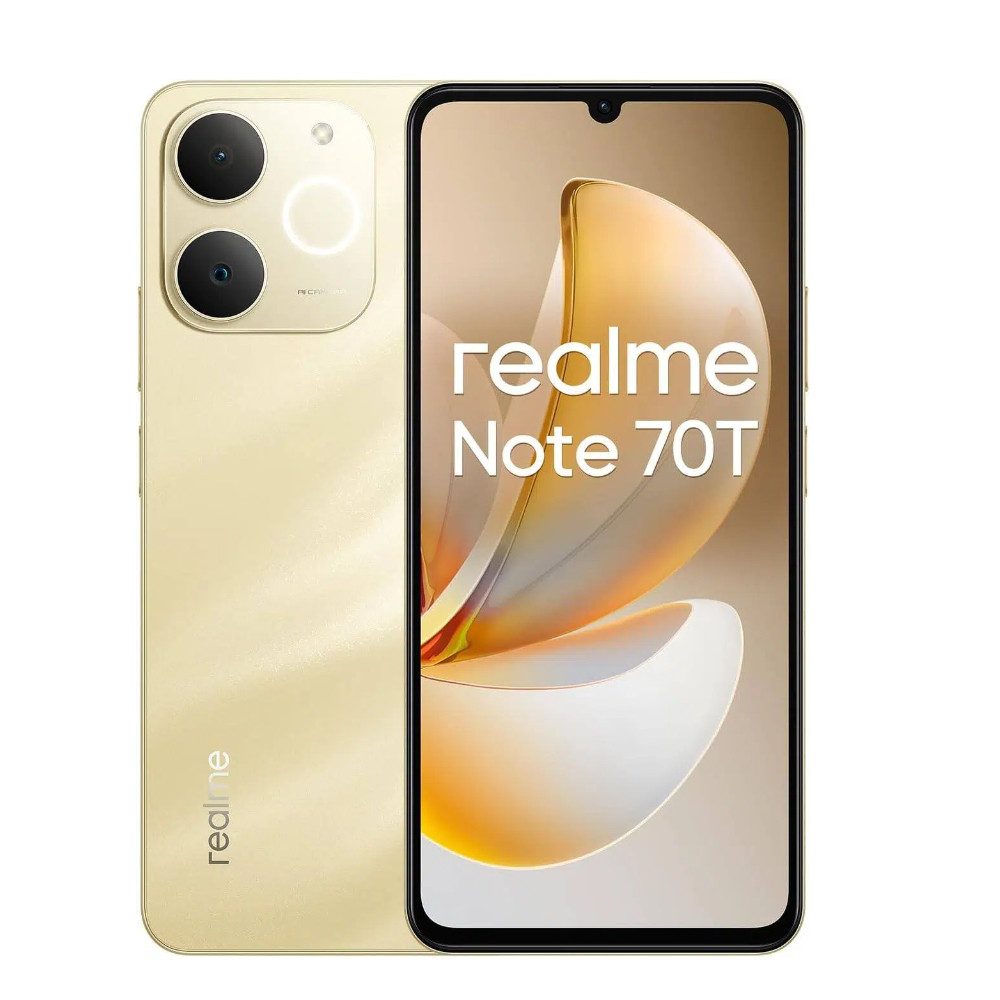 Realme realme Note 70T 4GB+256GB Smartphone (6.74 Zoll, 256 GB Speicherplatz, 13 MP Kamera)