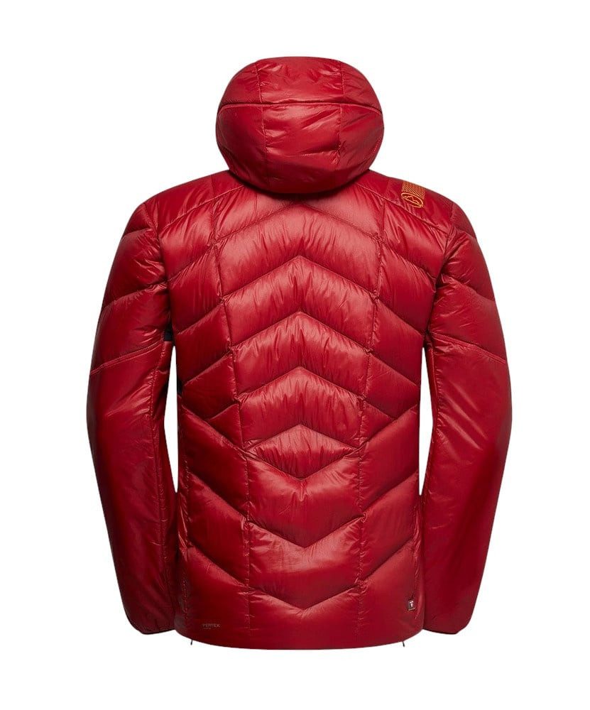La Sportiva Winterjacke Aiguille Down (Bergsteigen, Primaloft®Gold, wattiert) rot Herren