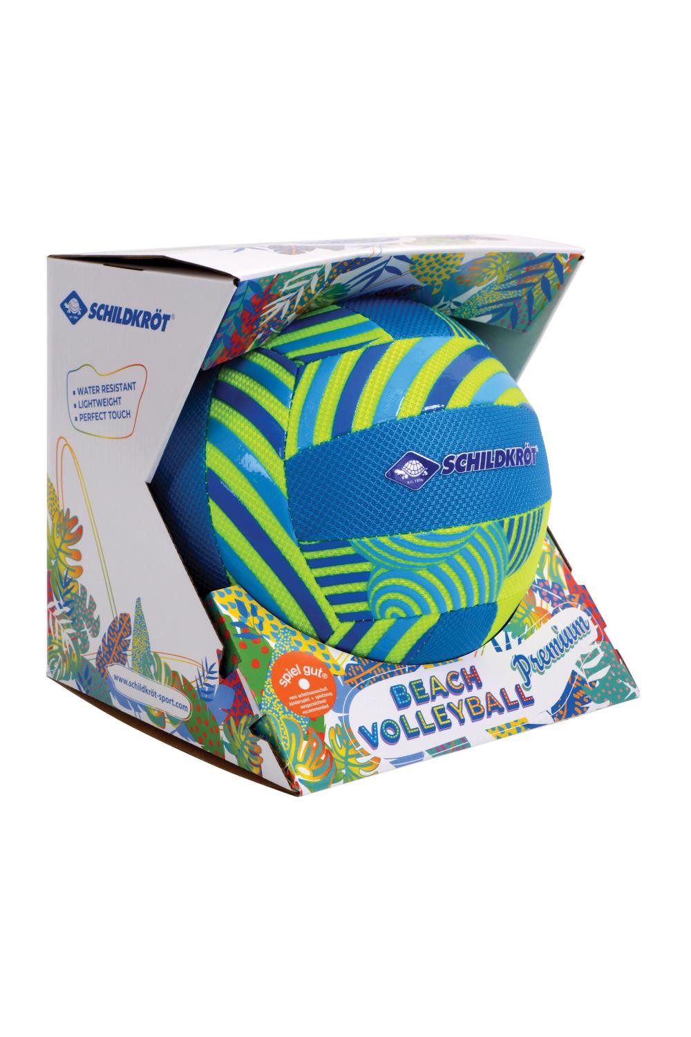 Schildkröt Volleyball Beachvolleyball Premium Größe 5, Beachball Volleyball Wasserball Strandball Wurfball