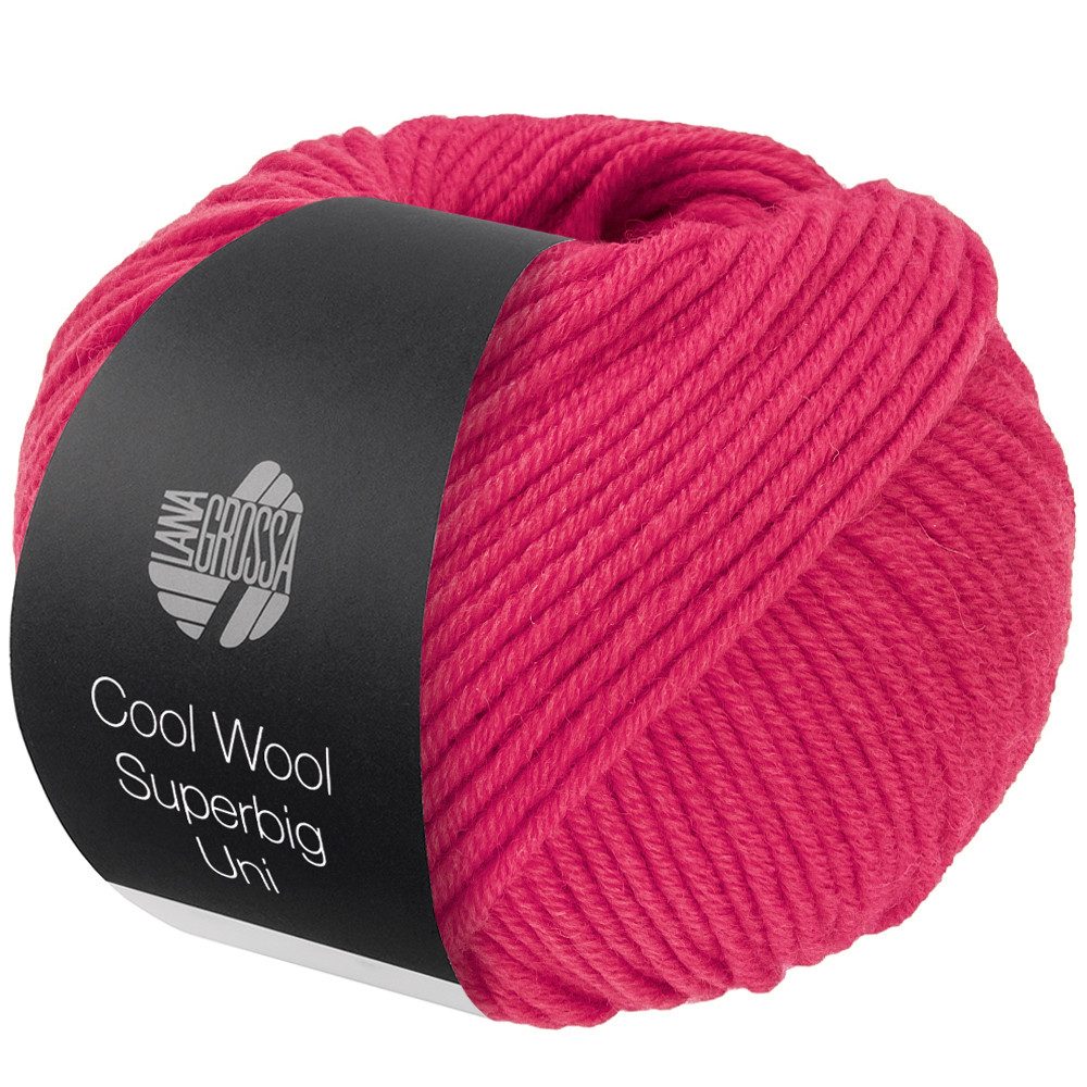 LANA GROSSA COOL WOOL SUPERBIG Uni Häkelwolle, 80 m (Voluminöse und extrafeine Merinowolle), 50 g