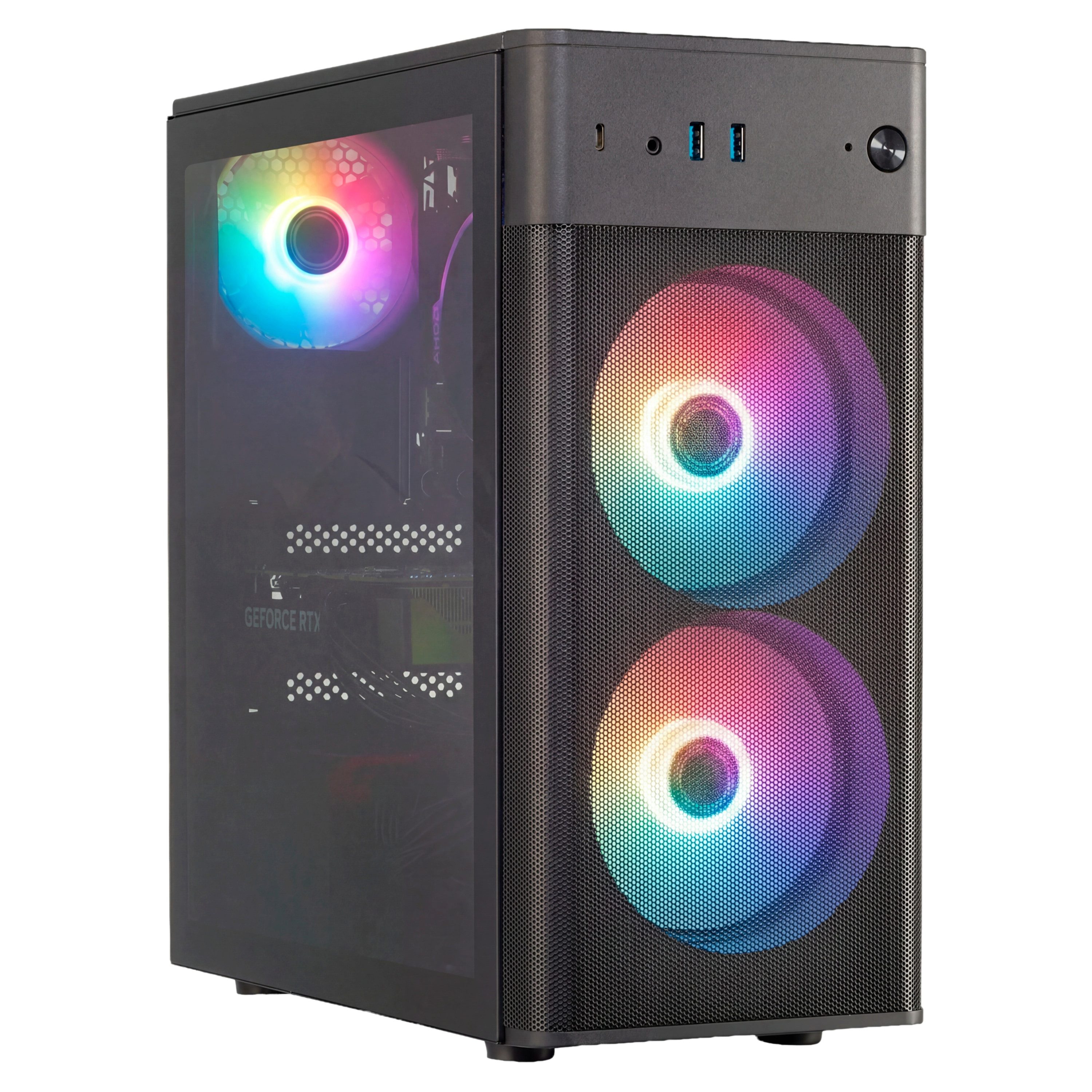 ERAZER Core Gaming PC ERAZER Recon P40 (MD340098) Gaming-PC (Intel Core Ultra 5 225, NVIDIA GeForce RTX 5060, 16 GB RAM, 1000 GB SSD, RECON_P40)