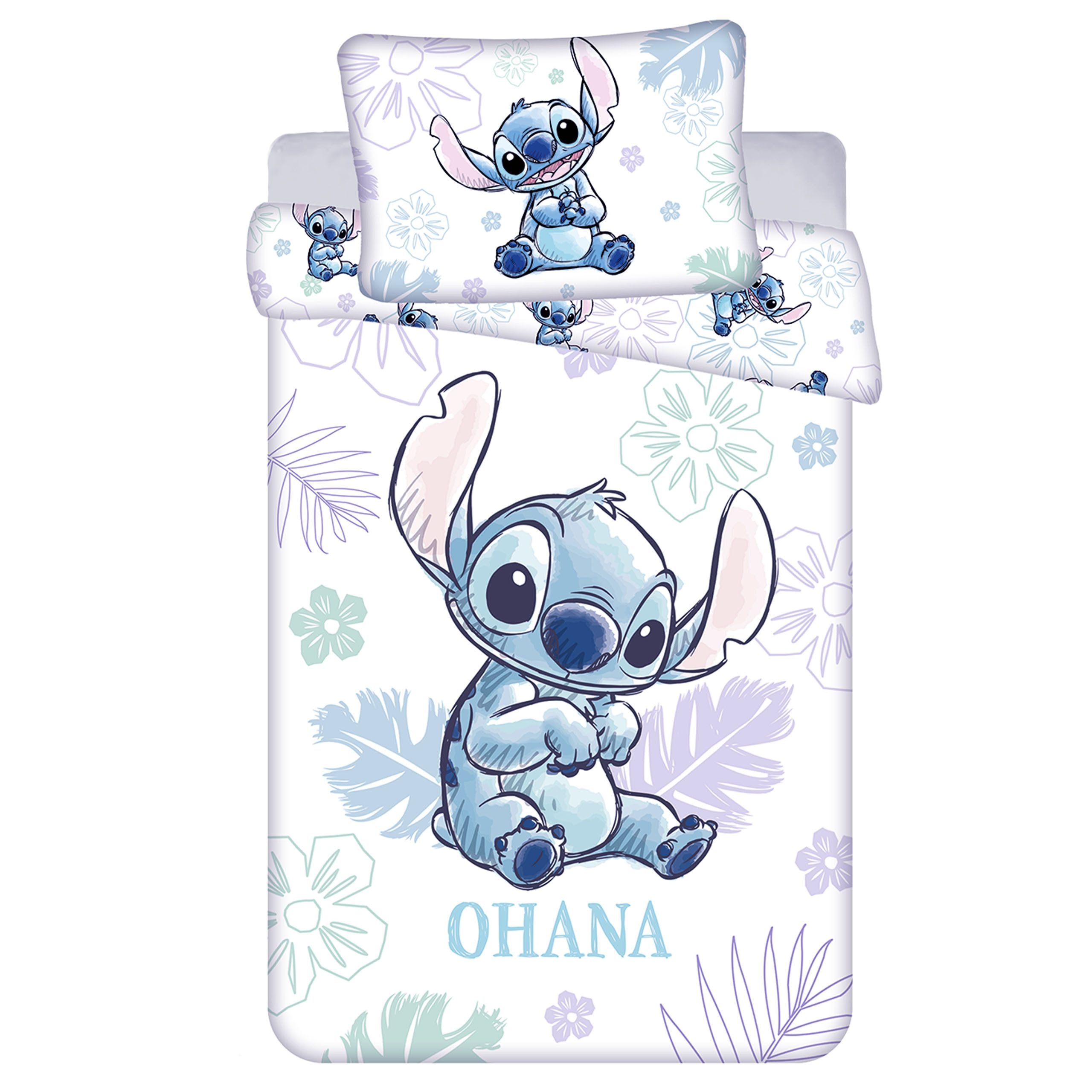 Sarcia.eu Kinderbettwäsche DISNEY Stitch Baumwolle Kleinkindbettwäsche günstig online kaufen