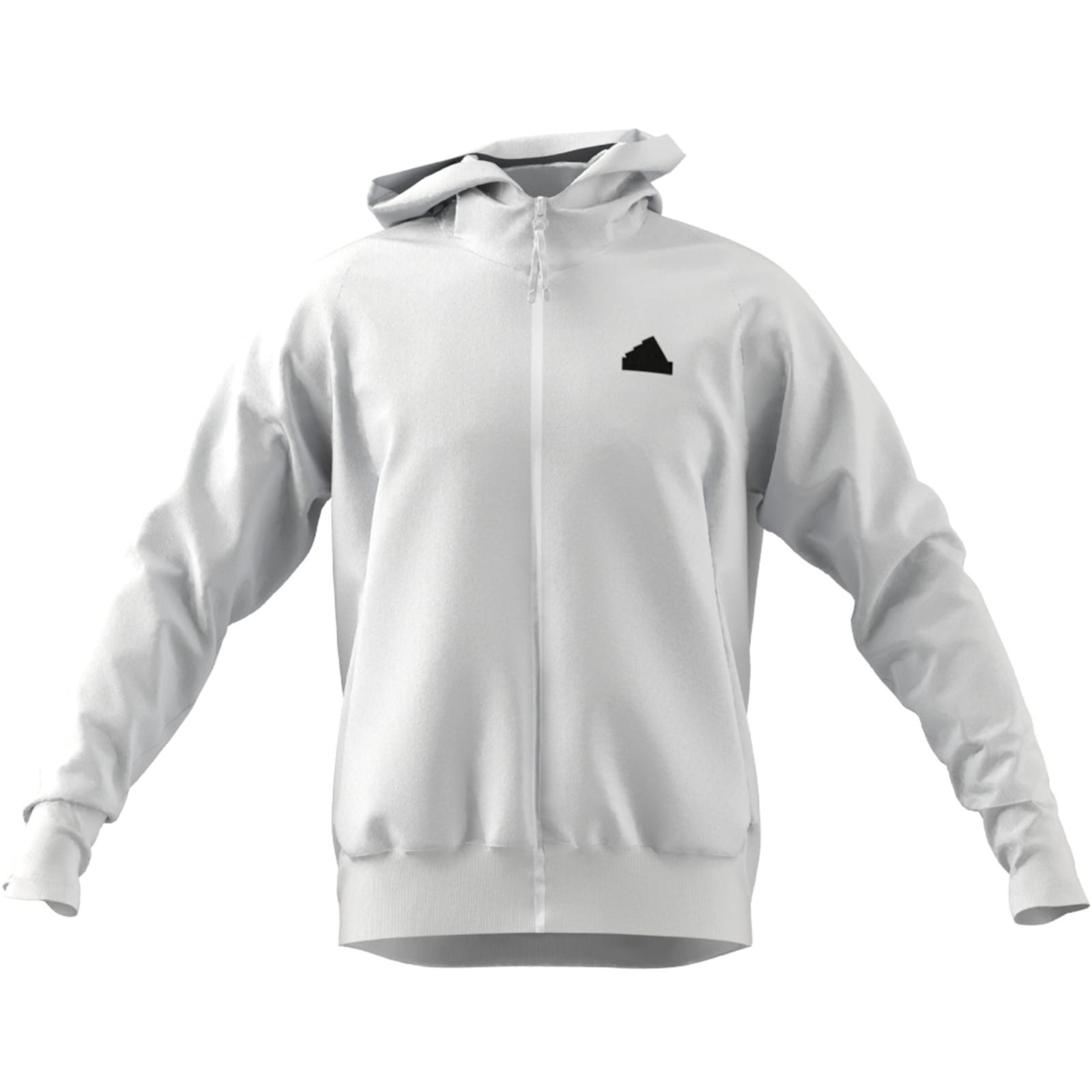 adidas Performance Kapuzenpullover Trainingsjacke Z.N.E. Woven Zip-Hoodie weiss Damen