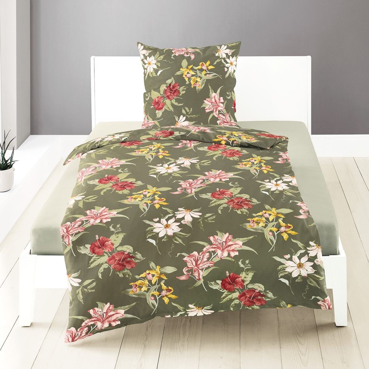 BIERBAUM Bettwäsche Bierbaum Mako Satin Bettwäsche günstig online kaufen