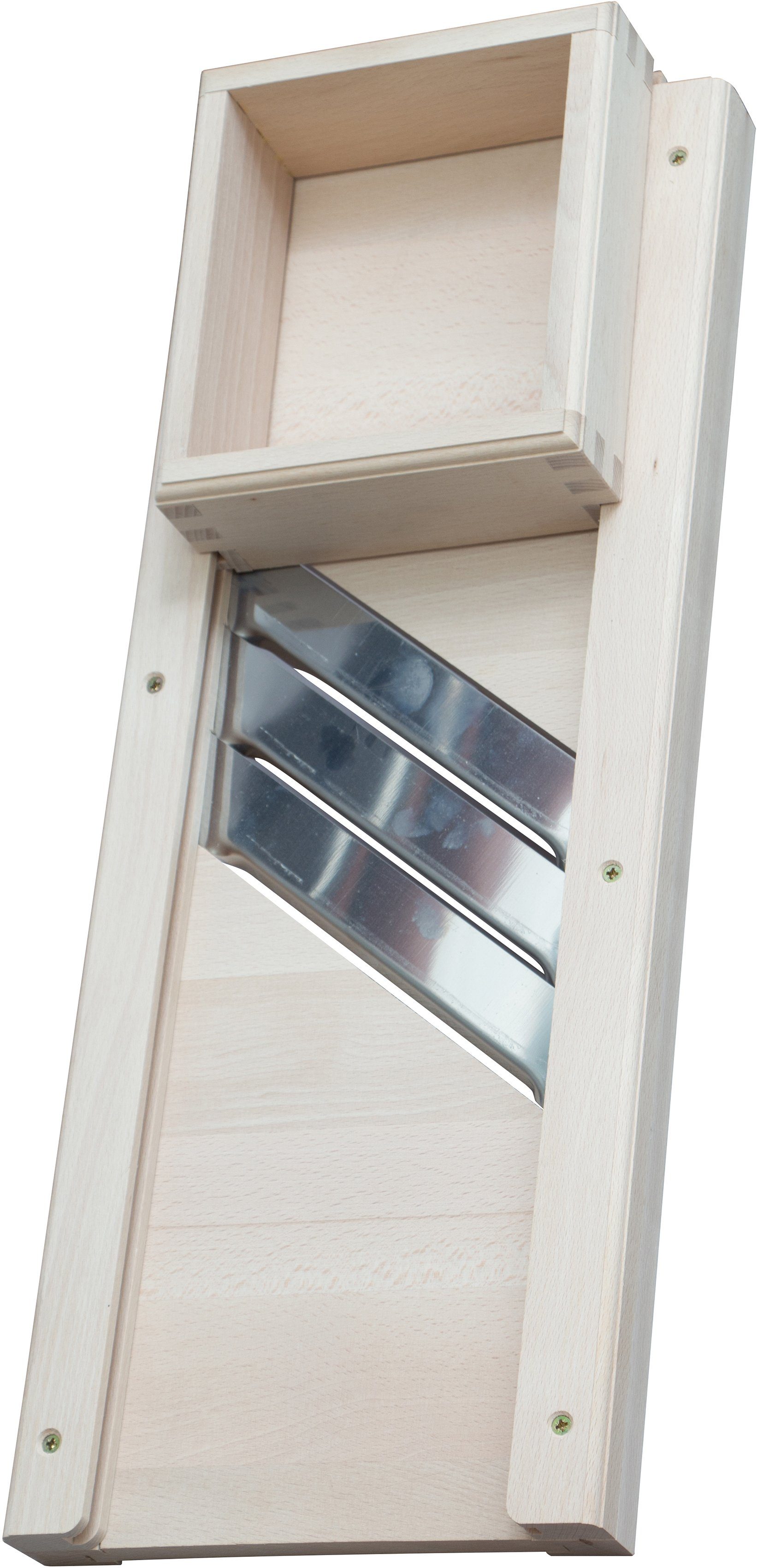 Steinzeug-Schmitt Gemüsehobel Best, Holzwerkstoff, Edelstahl, (Krauthobel)