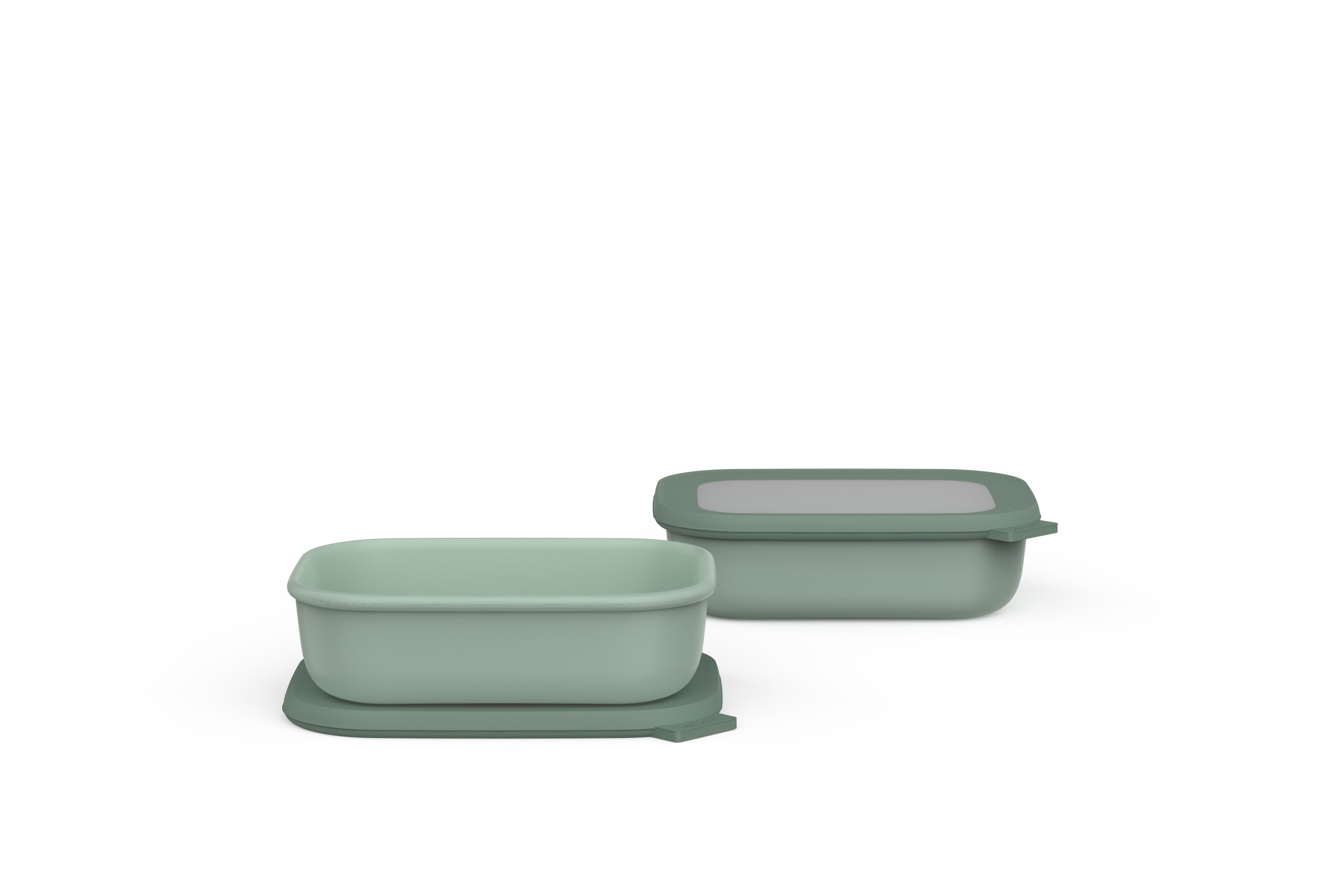 Mepal Aufbewahrungsbox Mepal Cirqula 2 l Mikrowellengeschir - Nordic sage