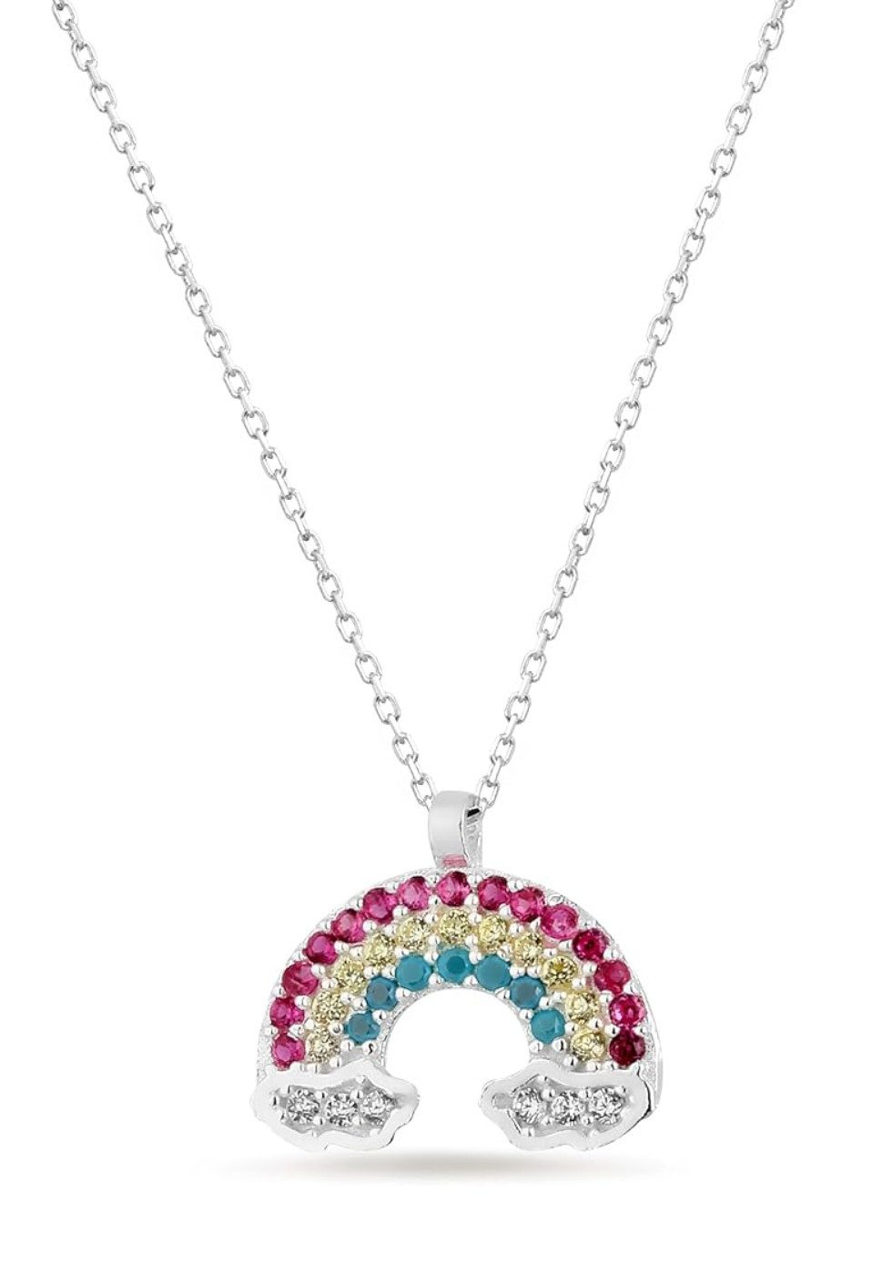 Einzelstück Charm-Kette Halskette Over the Rainbow günstig online kaufen
