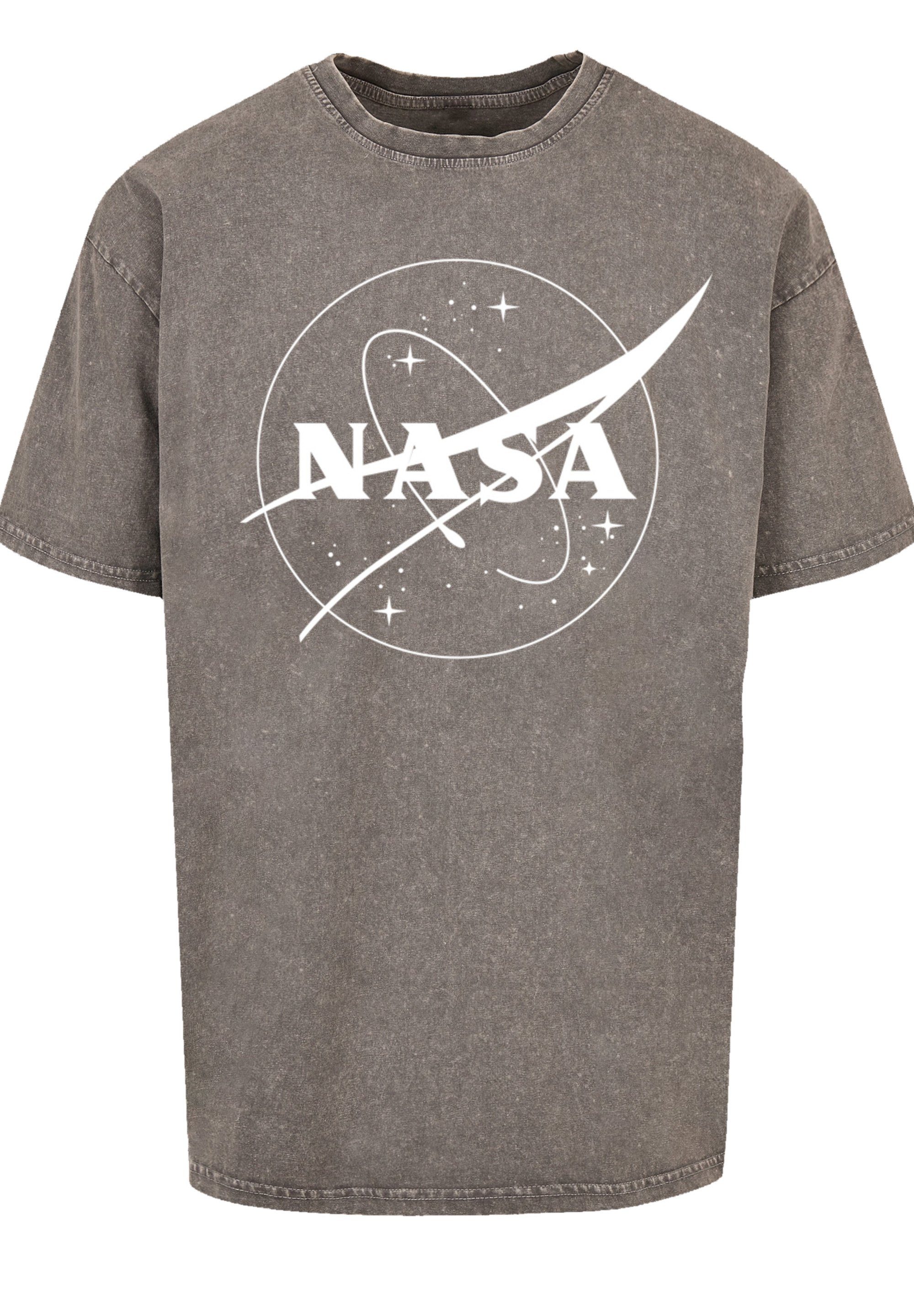 Logo Insignia Asphalt T-Shirt F4NT4STIC Classic Print NASA