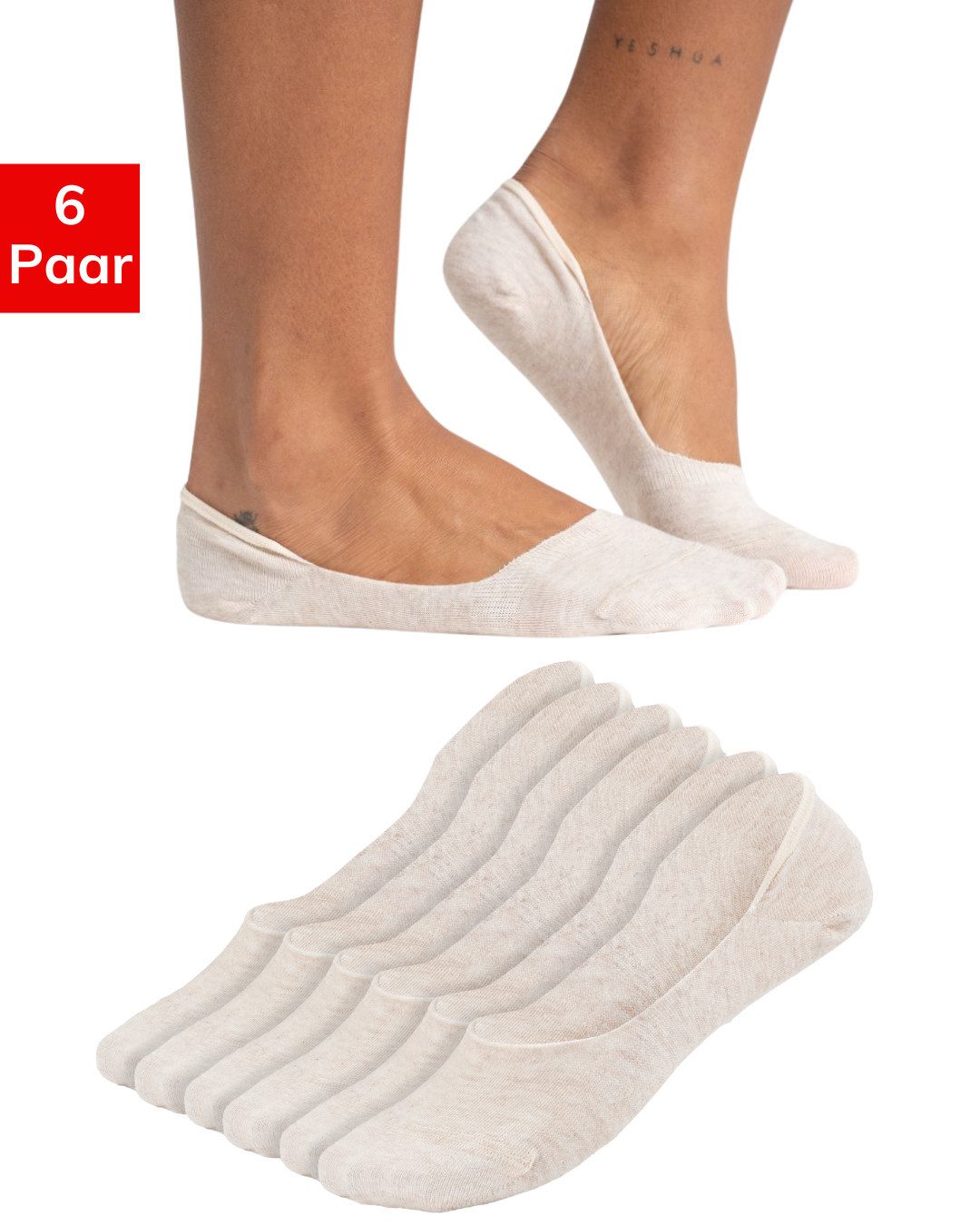 QSOCKS Socken Unsichtbare Füßlinge Loafer Low günstig online kaufen