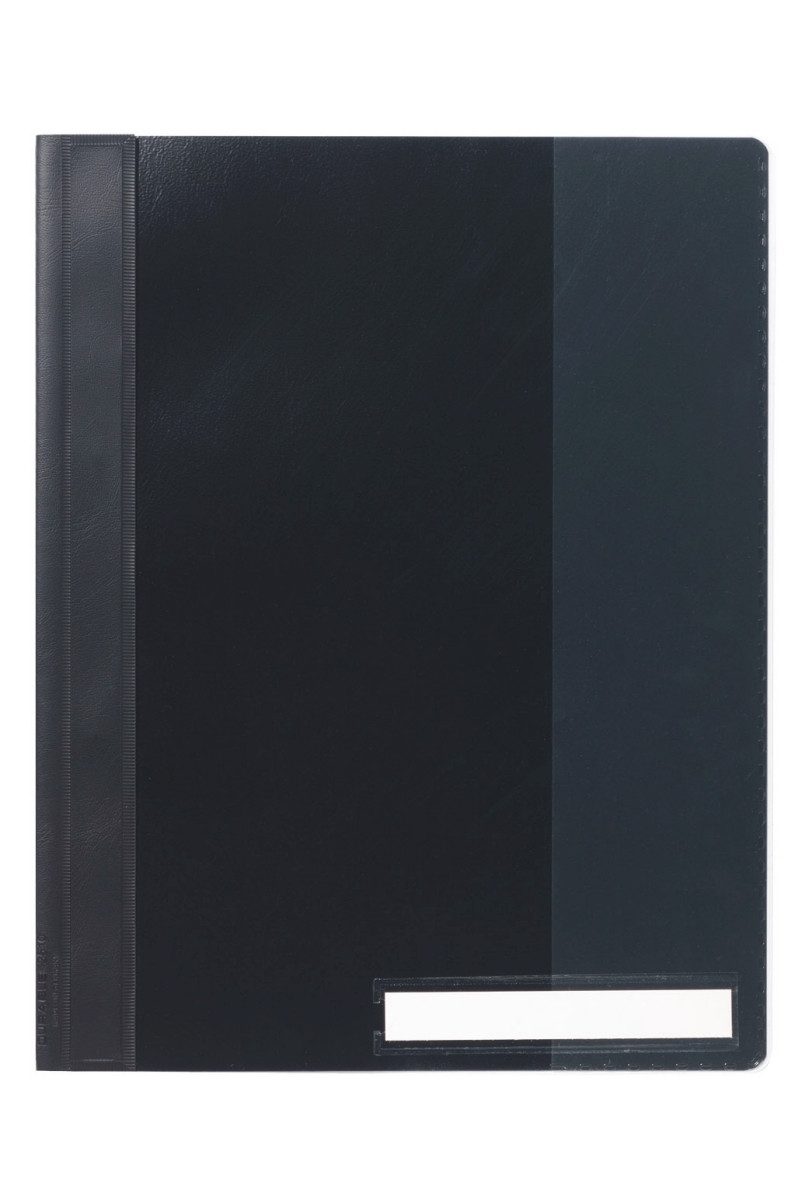 DURABLE Hefter Sichthefter A4+ Kunststoff schwarz