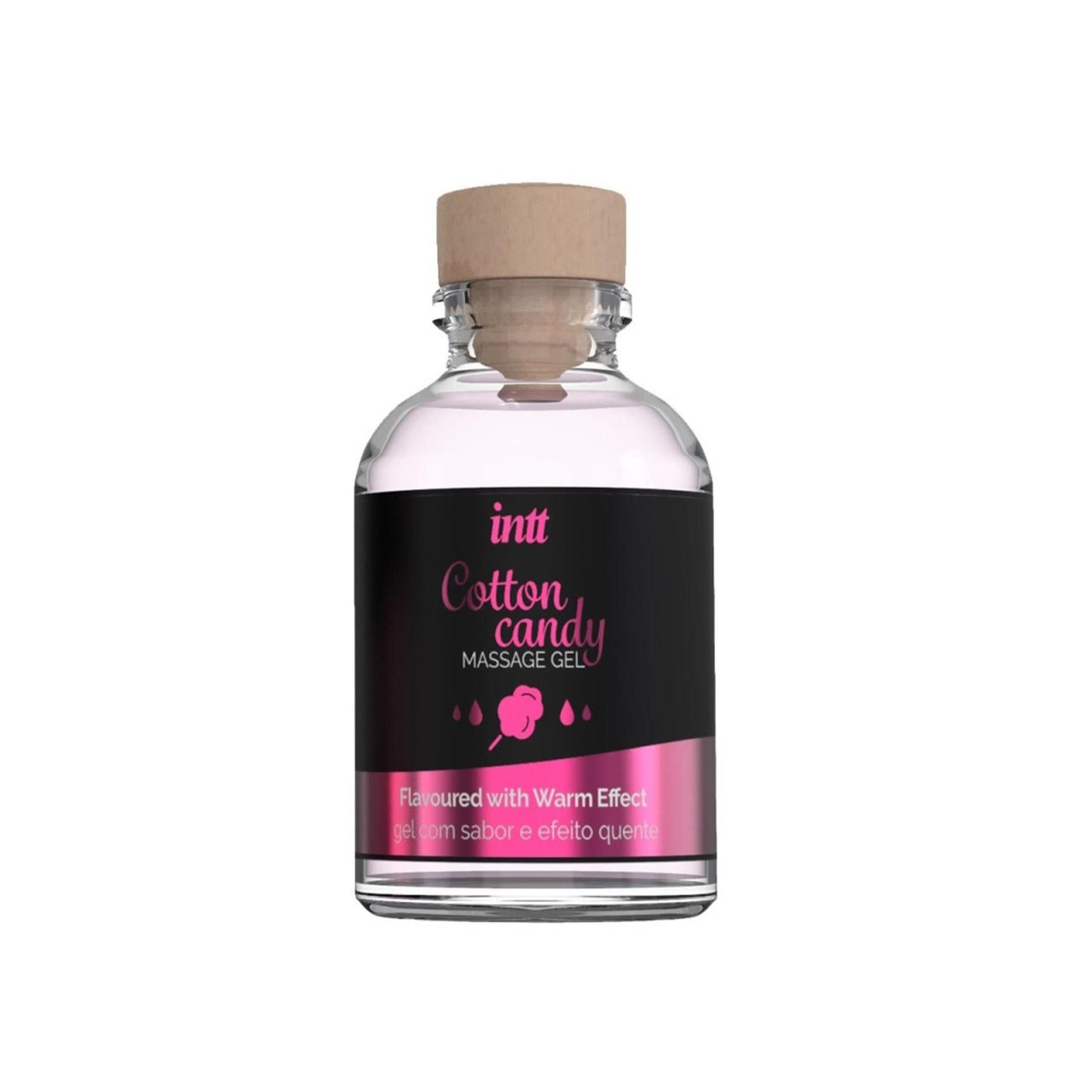INTT Gleit- und Massagegel 30 ml - intt Massage Gel Cotton Candy 30ml
