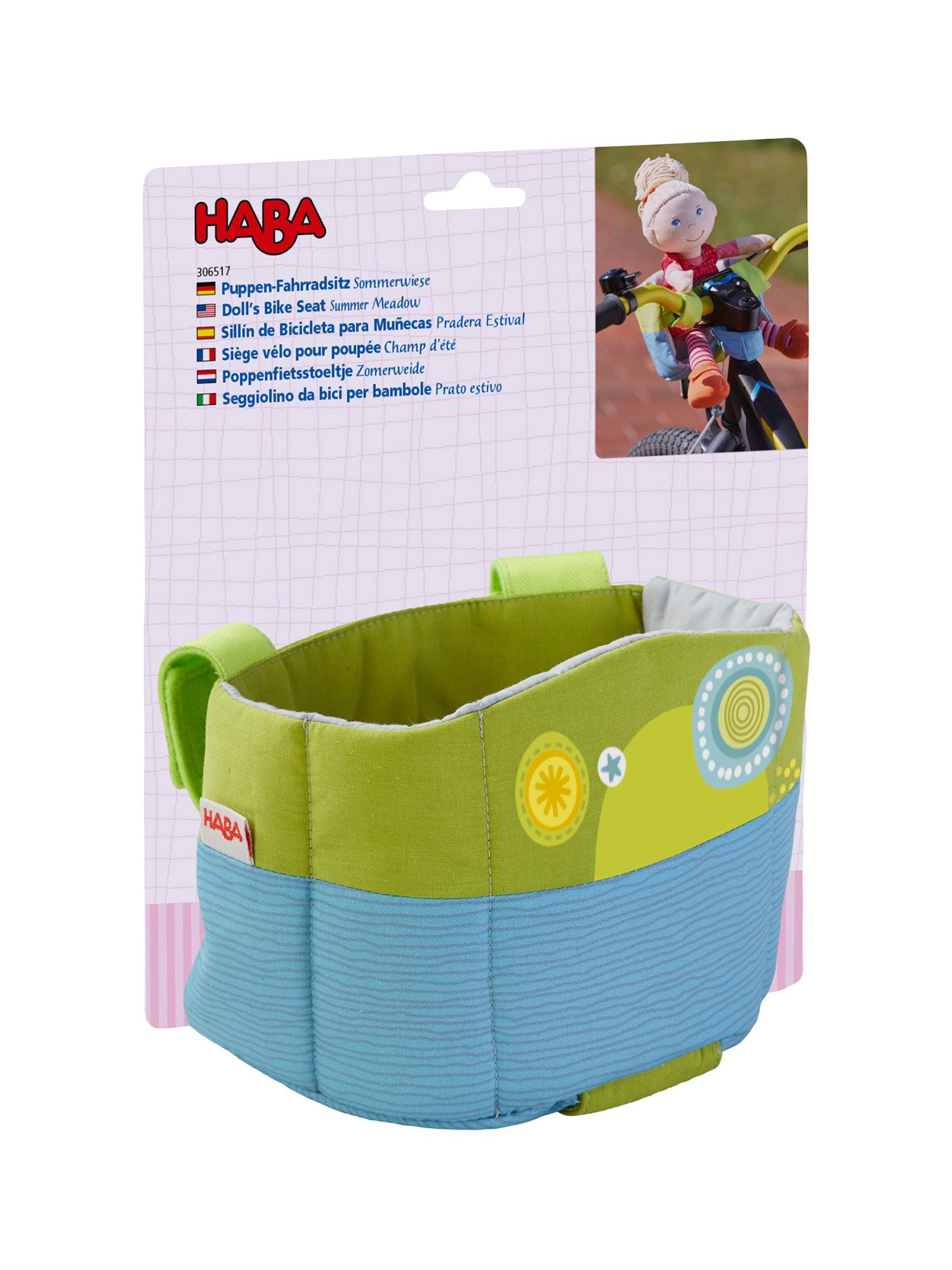 Haba Puppen Fahrradsitz Sommerwiese, unisex neutral günstig online kaufen
