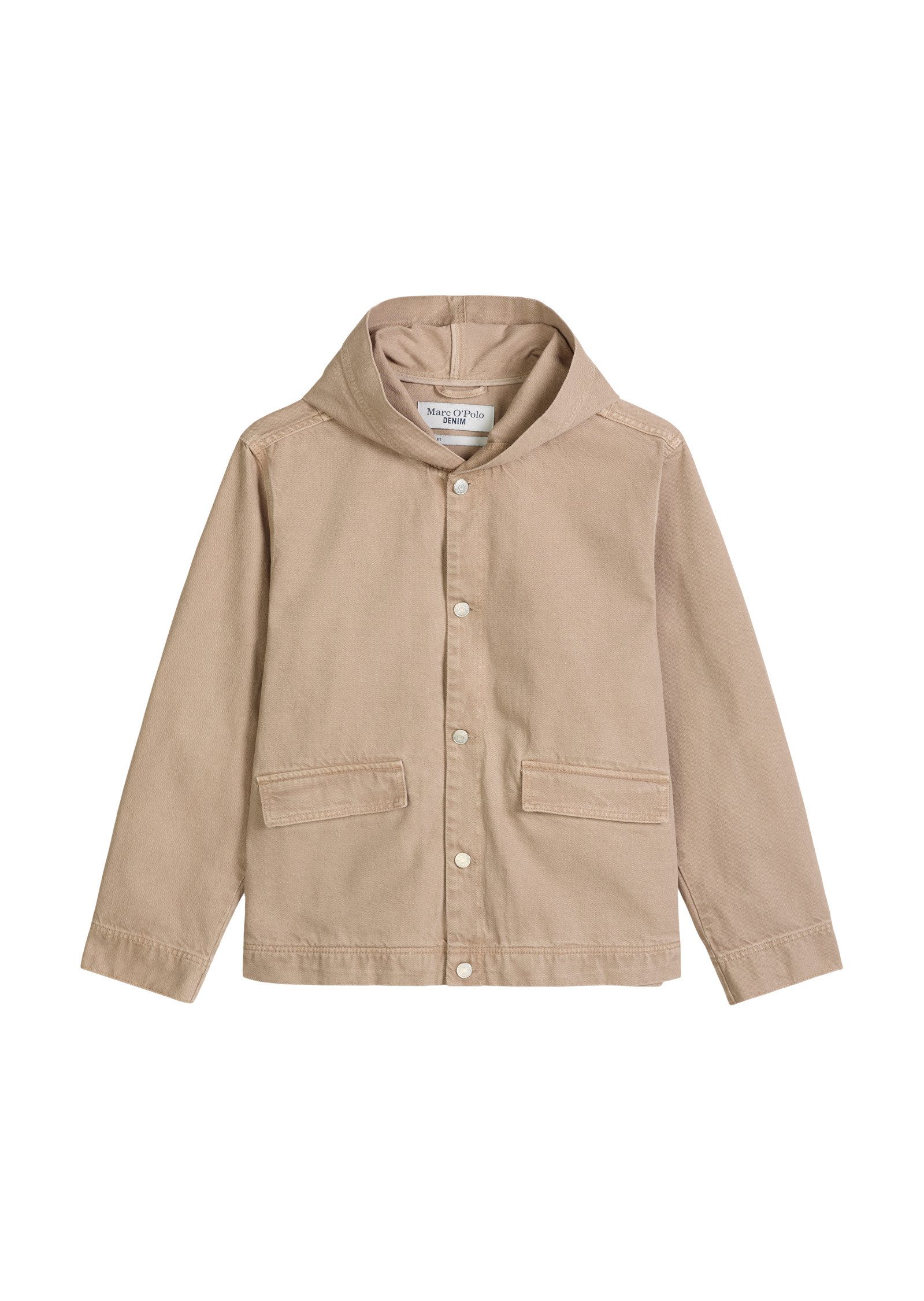Jeansjacke aus robustem Bio-Baumwoll-Denim