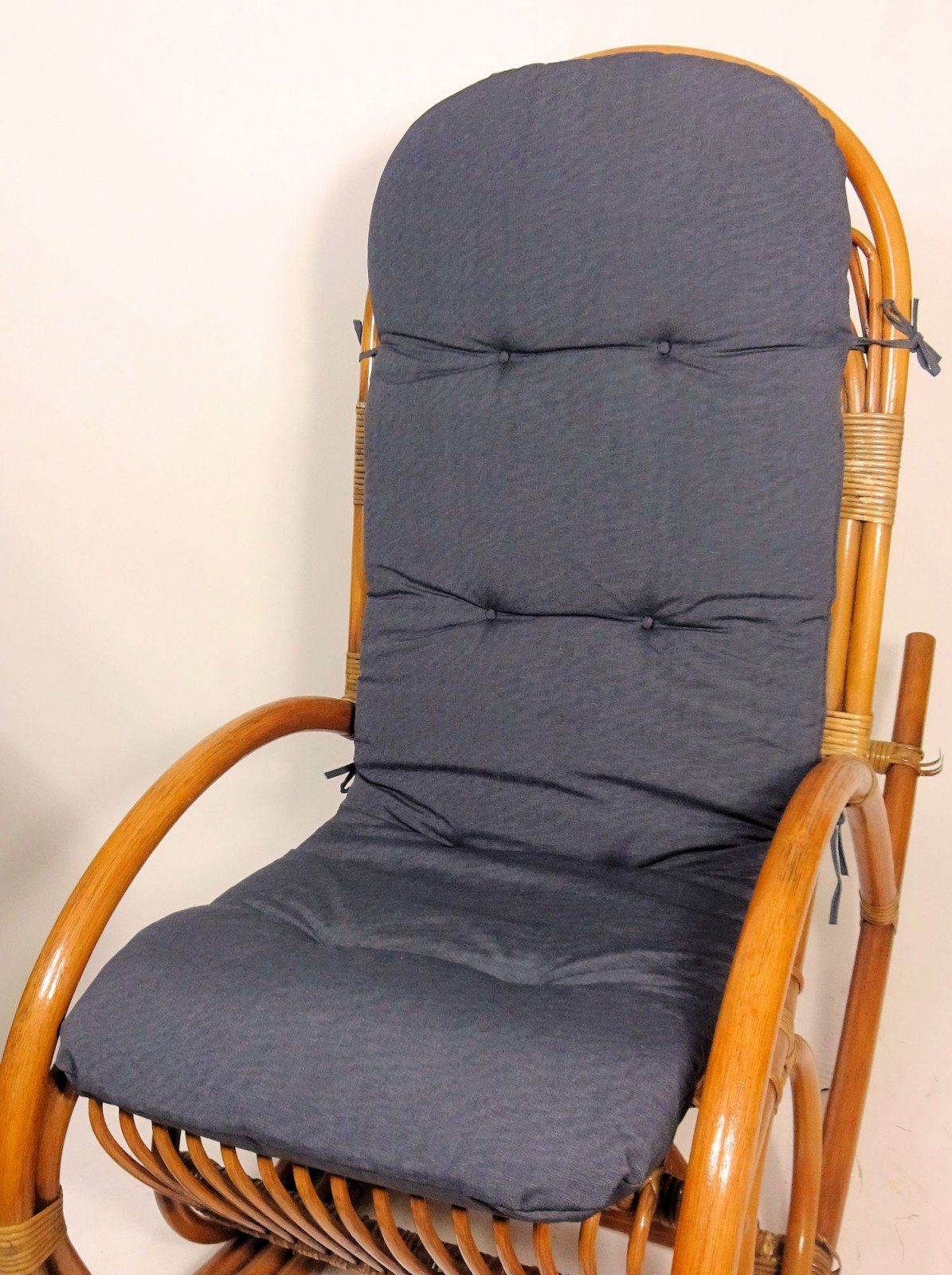 Rattani Polsterauflage Polster für Rattan Schaukelstuhl, Sesselauflage 125 günstig online kaufen