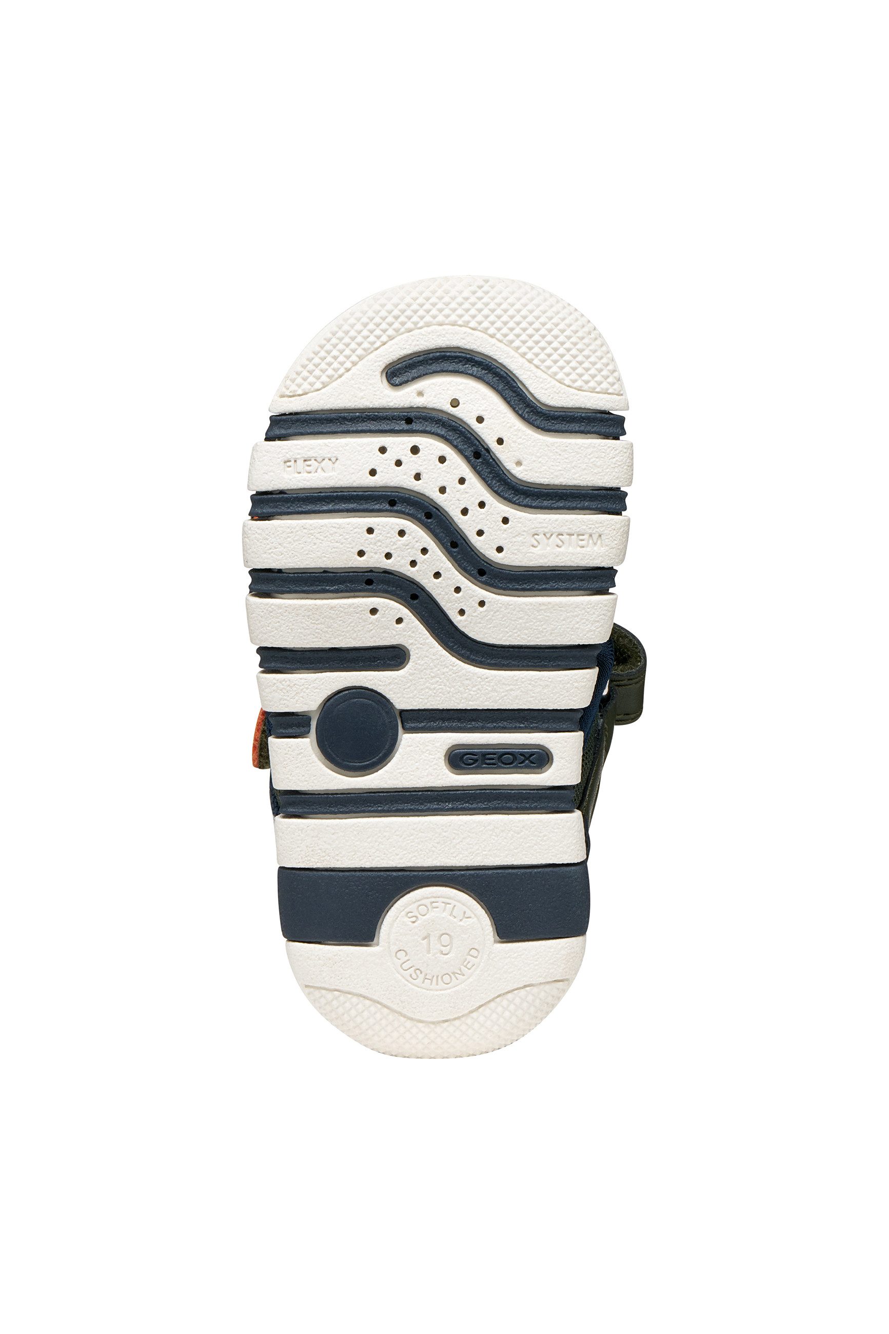 Geox B SANDAL IUPIDOO BOY Lauflernschuh Babyschuh mit Klettverschluss, Größenschablone zum Download