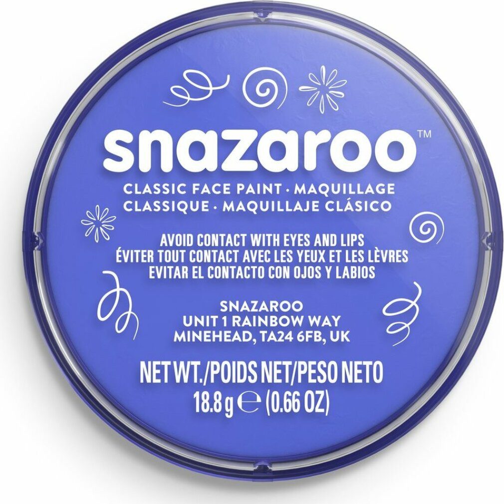 snazaroo Theaterschminke SNAZAROO Gesichtsfarbe Himmelblau 18ml