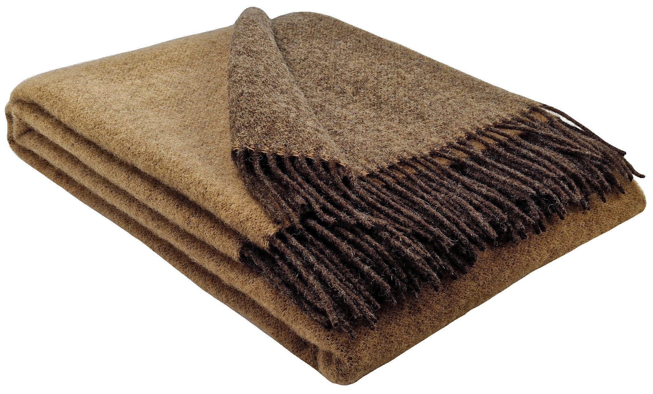 Wolldecke Wolldecke TIROL (doubleface) 100% Schurwolle 140 x 200 cm, STTS