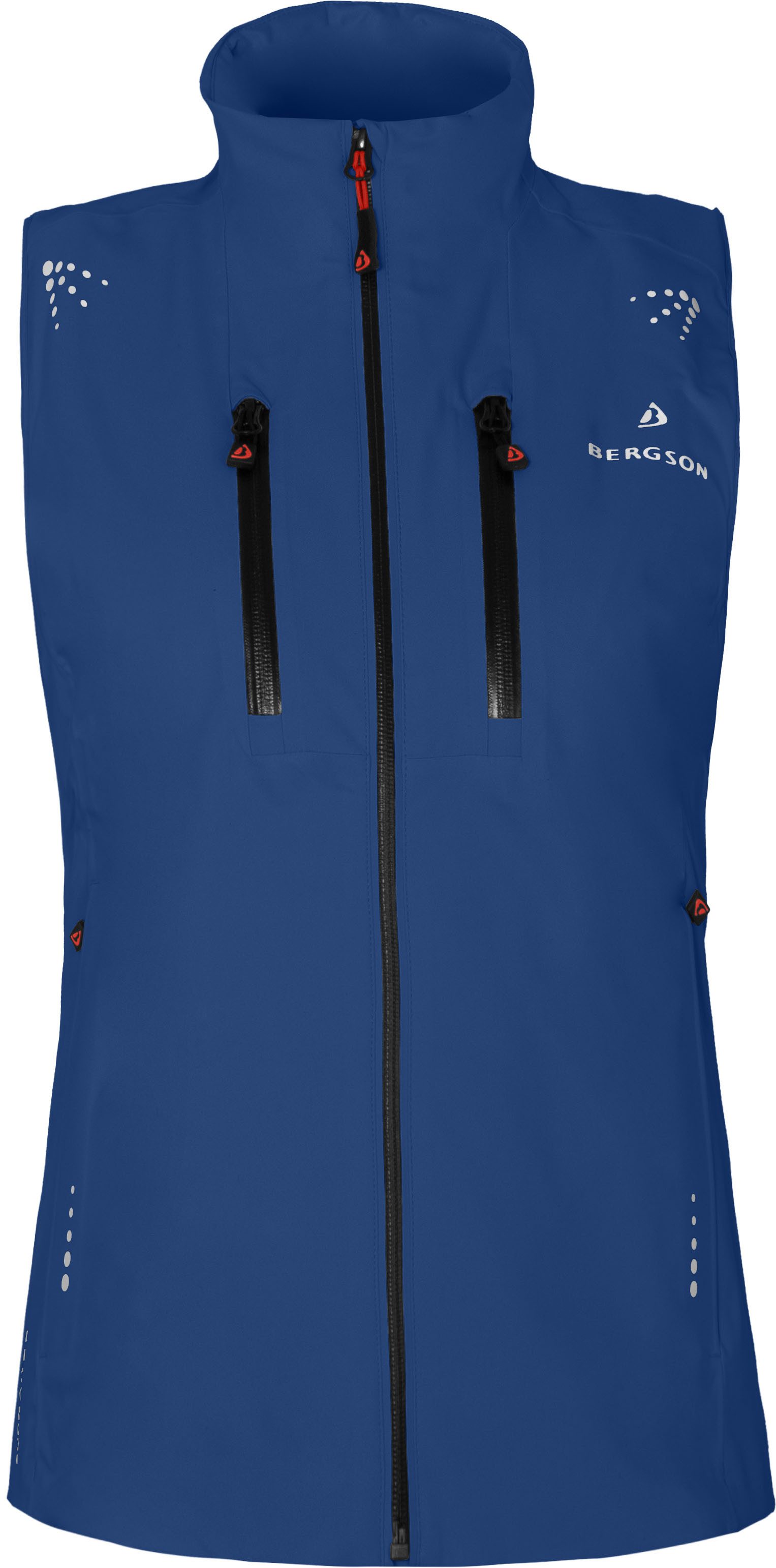 Bergson Regenjacke LEKNES THERMO Weste Damen Regenweste, recycelt, leicht w günstig online kaufen