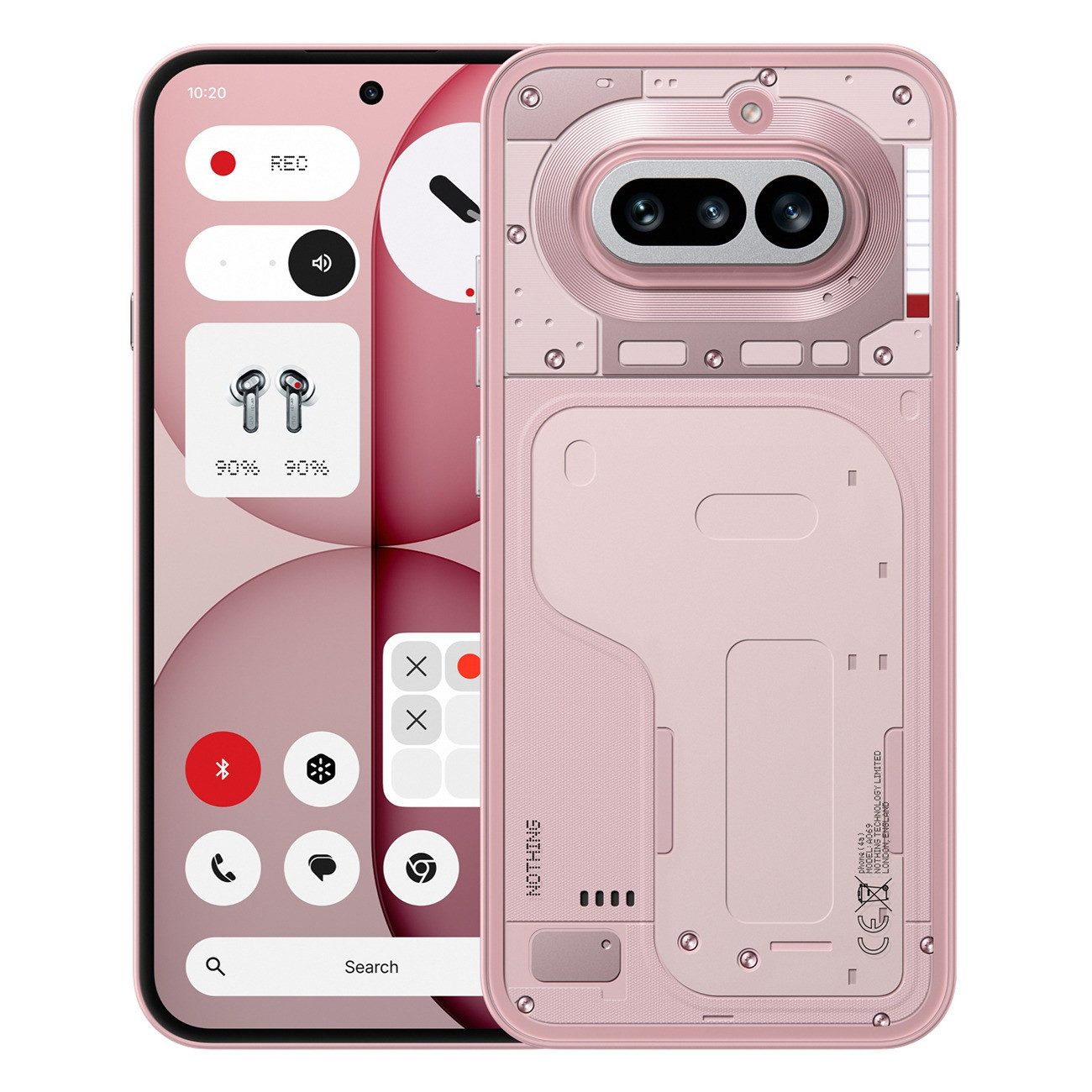 NOTHING Phone (4a) 256GB+12GB Smartphone (17.22 cm/6.78 Zoll, 256 GB Speicherplatz, 50 Megapixel MP Kamera, 6.78" AMOLED-Display, leuchtende Gylph-Bar)