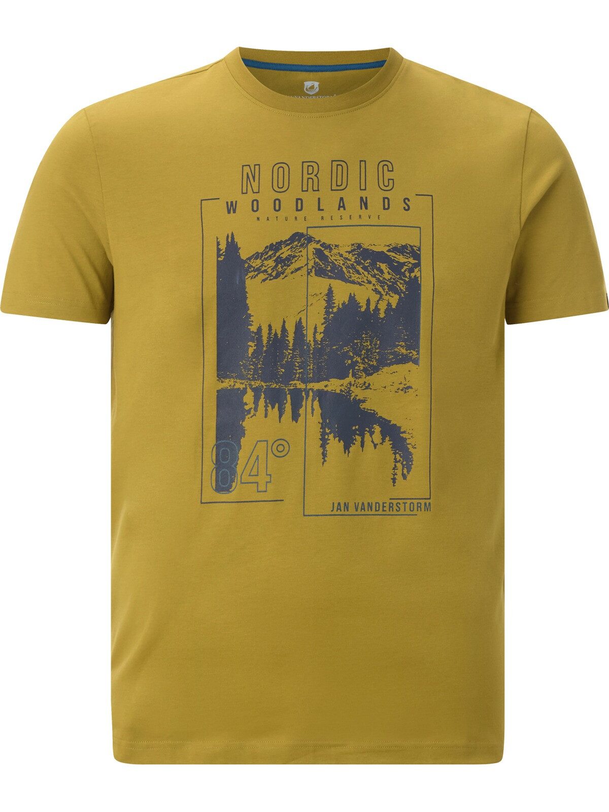 Jan Vanderstorm T-Shirt MAGNUSVIK mit nordischen Print