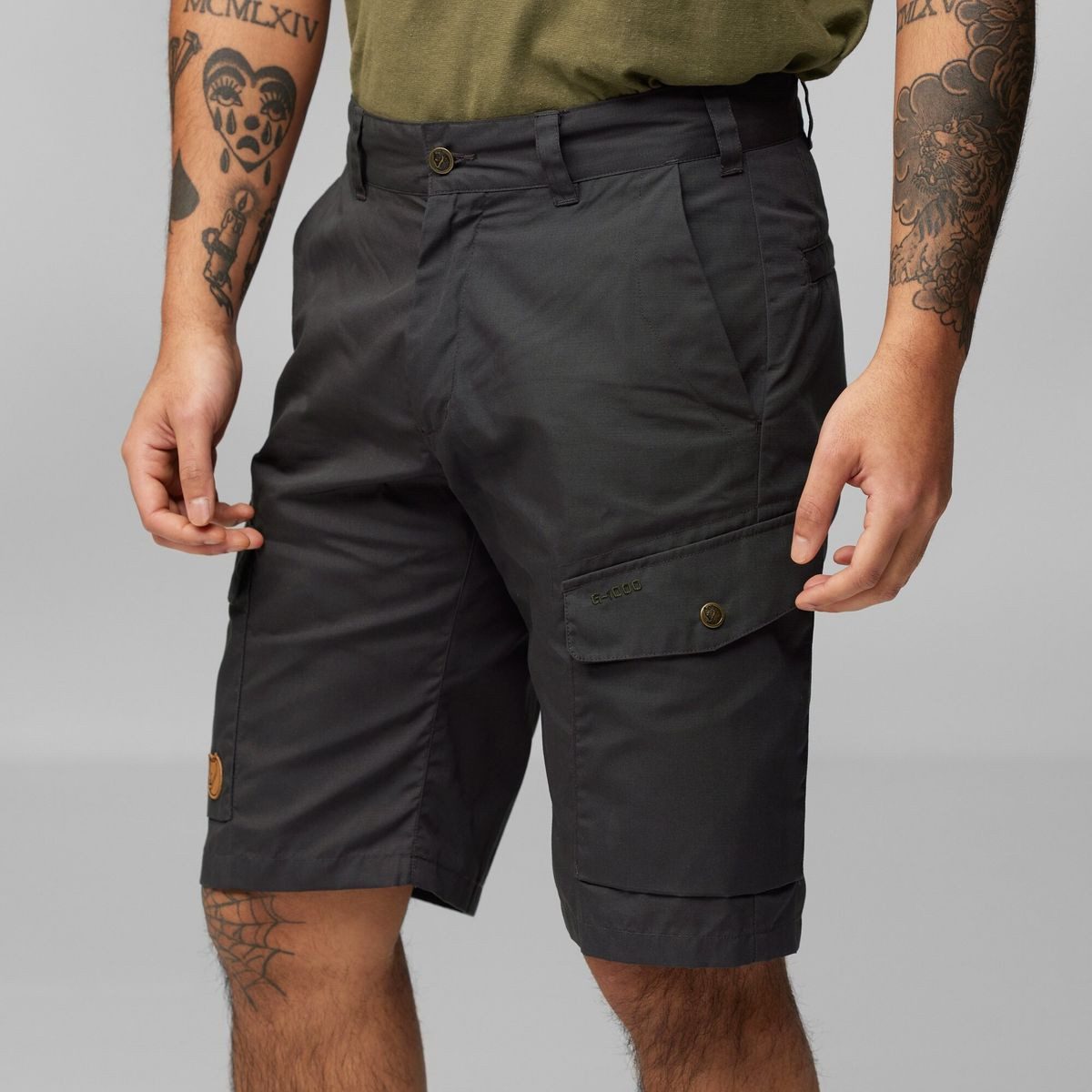 Fjällräven Shorts Ruaha Shorts M Ideal für Reisen, bieten diese leichten und robusten Shorts Komfort