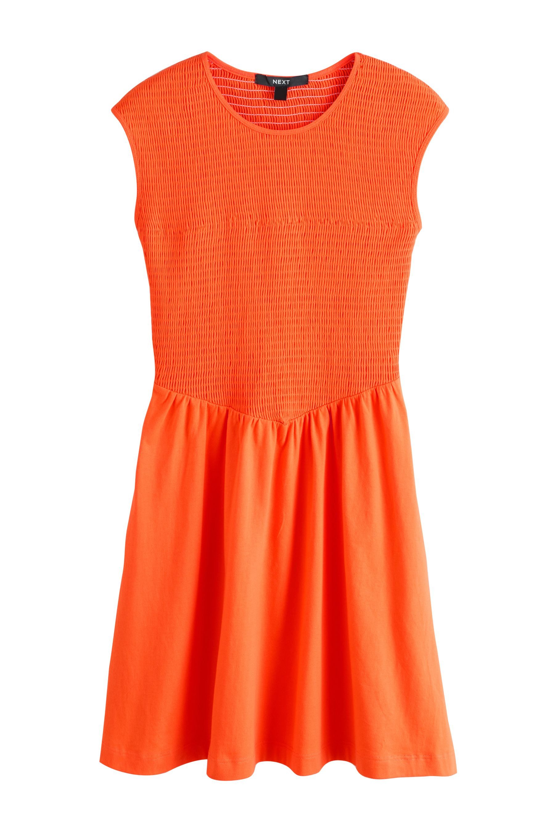 Next Minikleid Jersey-Minikleid mit überschnittenen Schultern (1-tlg)