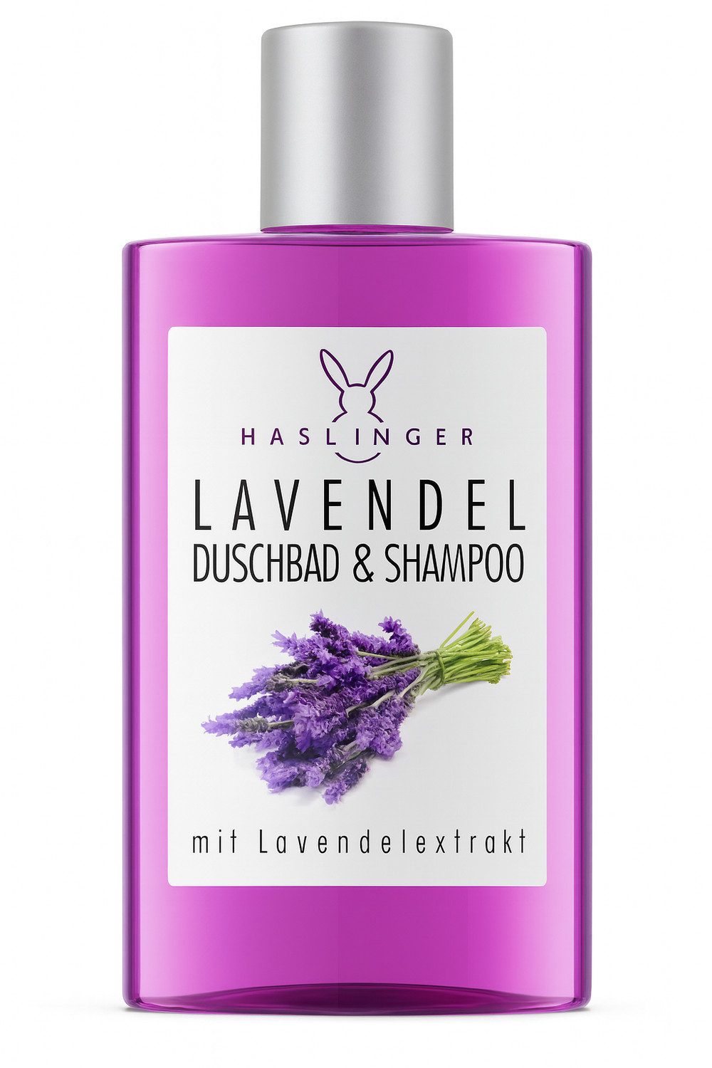 Haslinger Haarshampoo Lavendel, 1-tlg., Hair & Body Wash 200 ml
