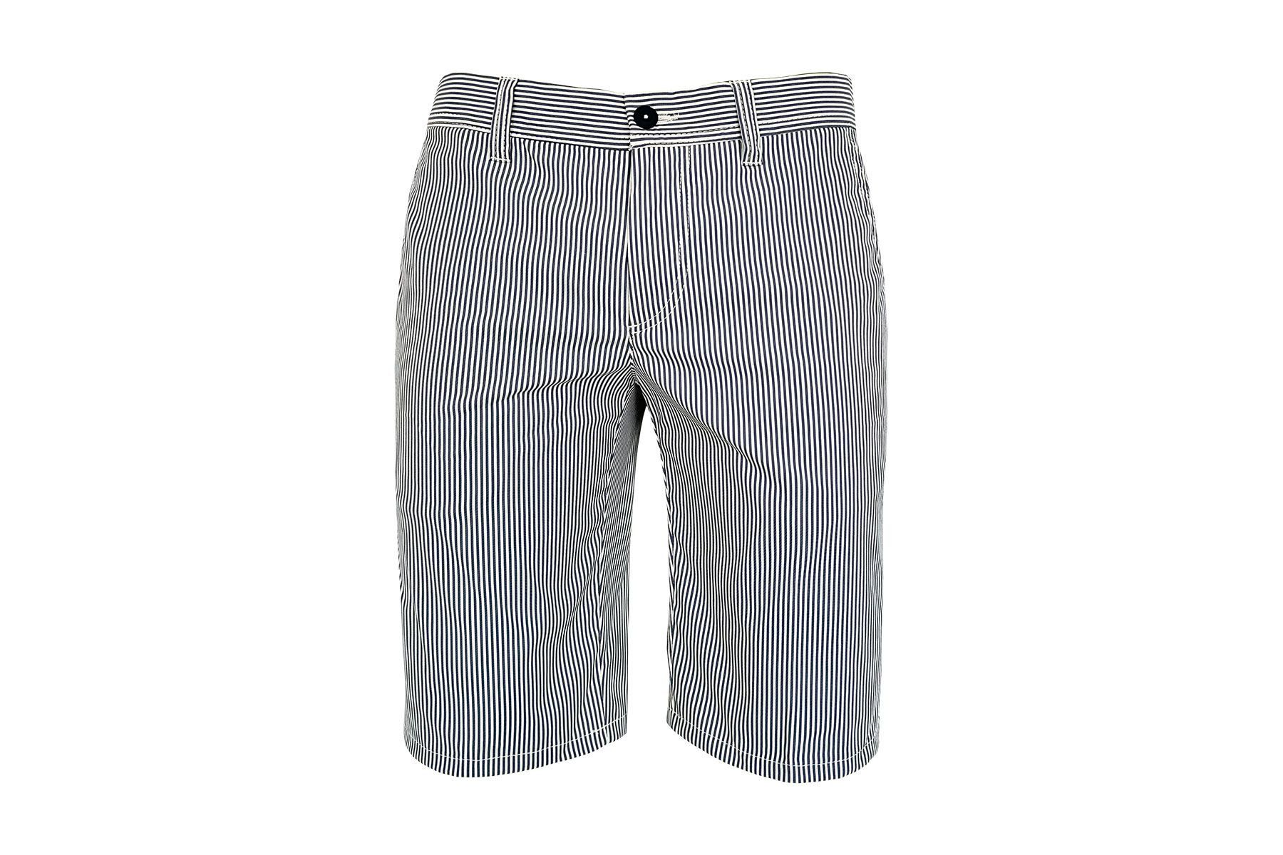 Alberto Golfshorts Alberto Golfshorts Earnie WR Summer Stripe Beige/Grau Herren 26