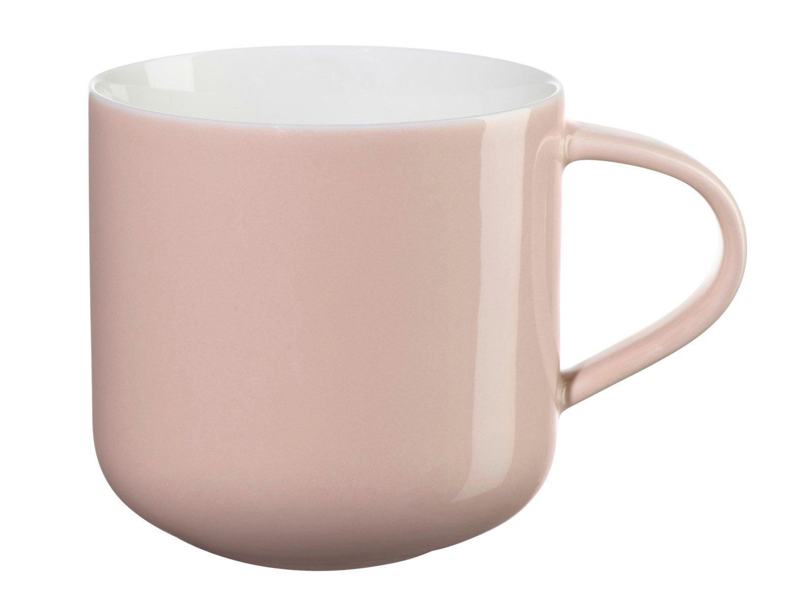 ASA SELECTION Becher coppa Henkelbecher lily 0,4l, New Bone China
