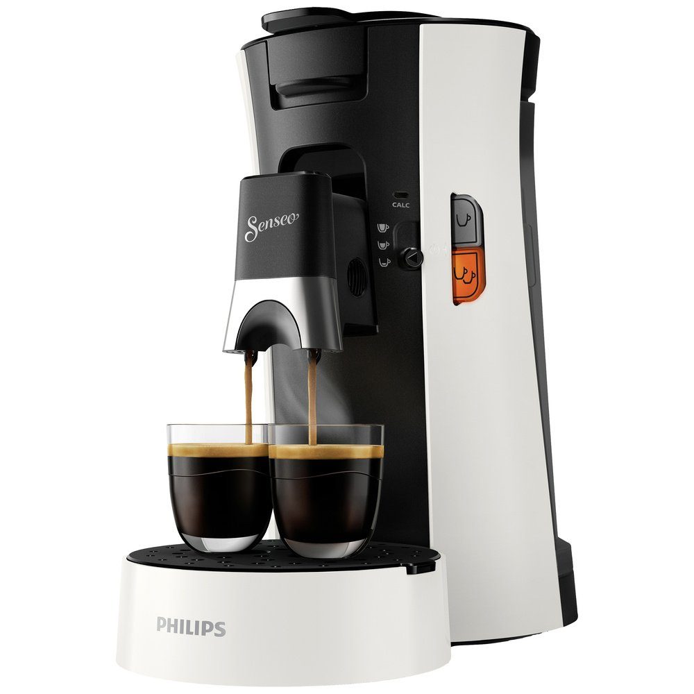 Select Philips Weiß Kaffeepadmaschine Kaffeepadmaschine Philips SENSEO CSA230/00