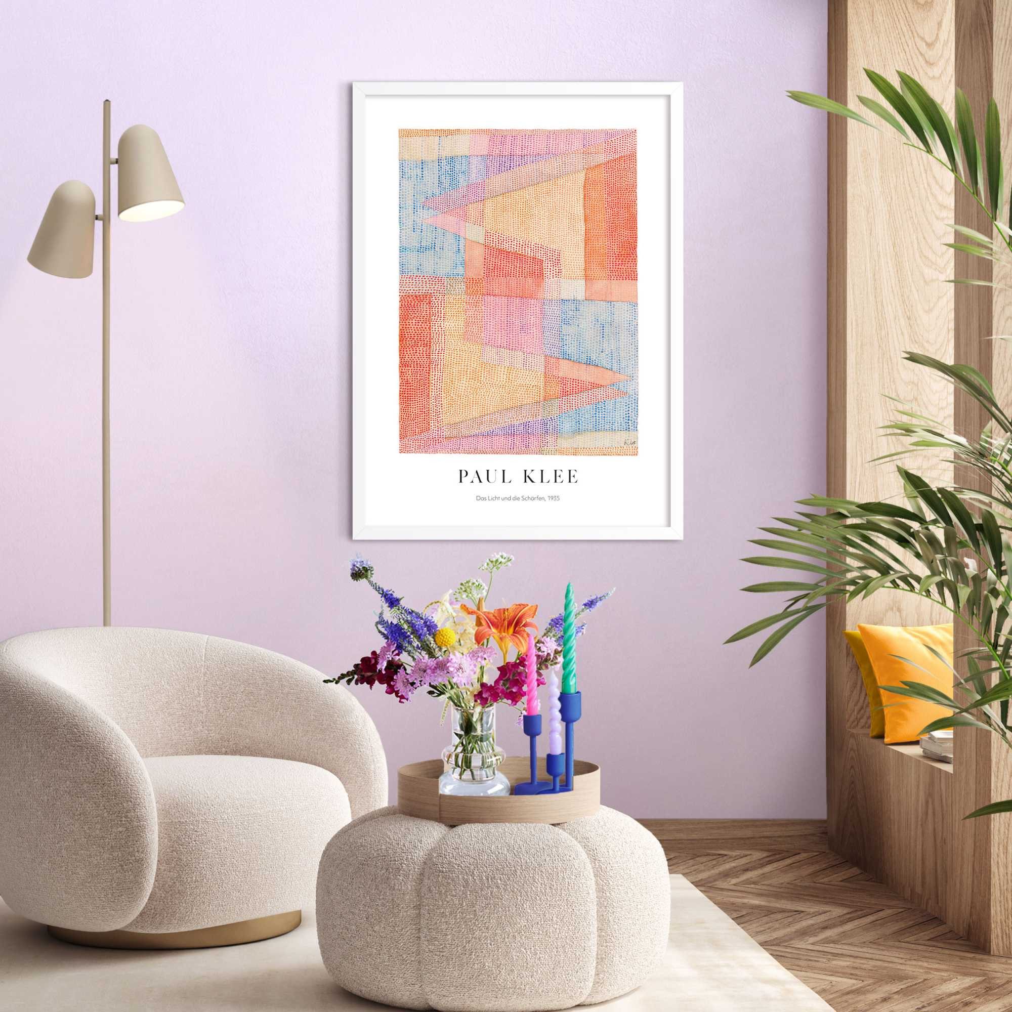 Reinders! Bild mit Rahmen Paul Klee Triangles
