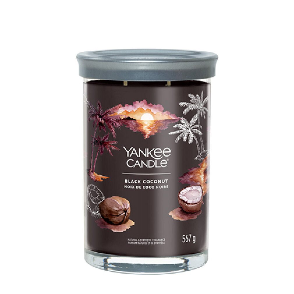 Yankee Candle Duftkerze Black Coconut Signatur Becher groß 567 g günstig online kaufen