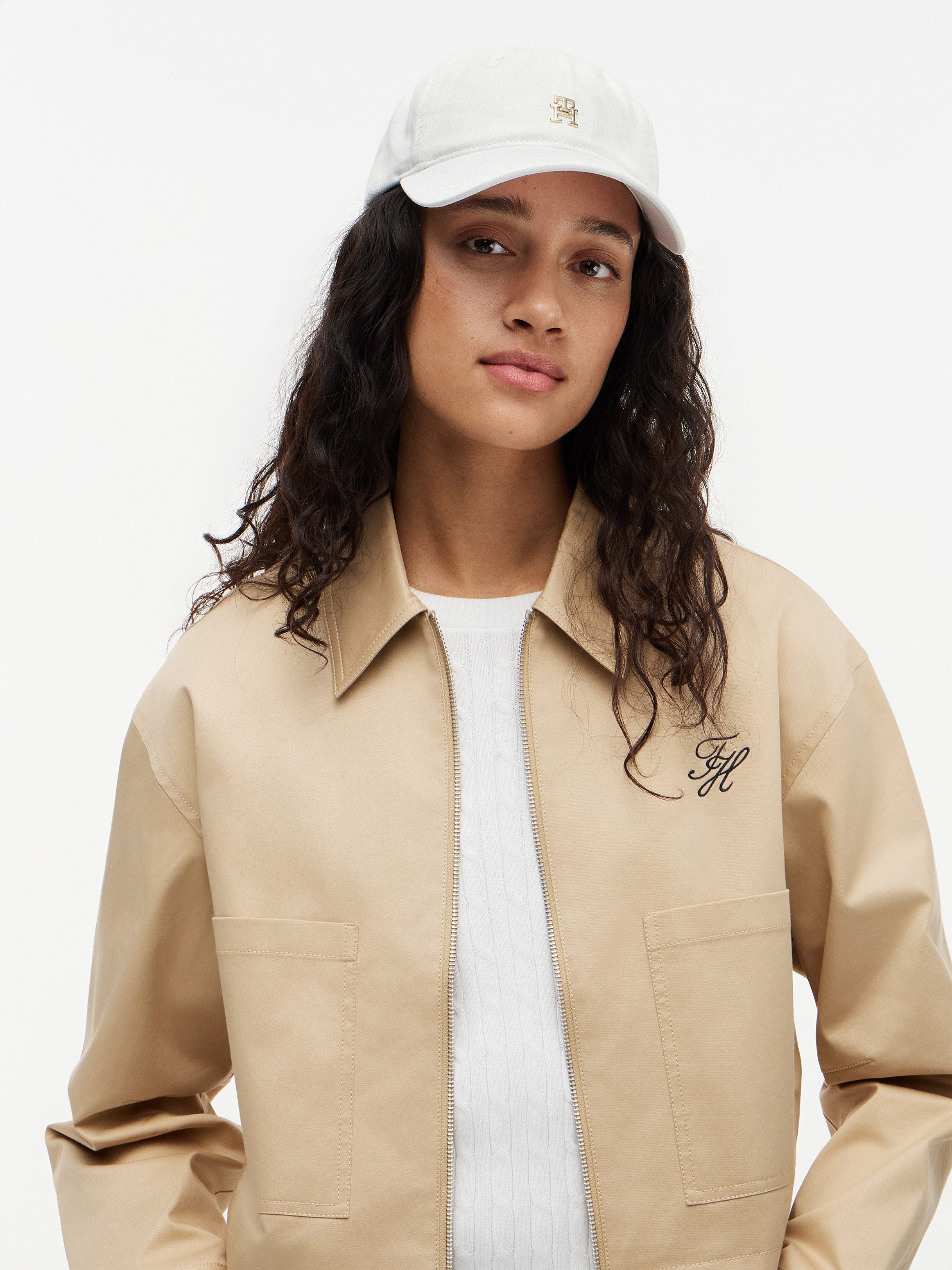 Tommy Hilfiger Baseball Cap TH ELEVATED CHIC WASHED mit Luftösen