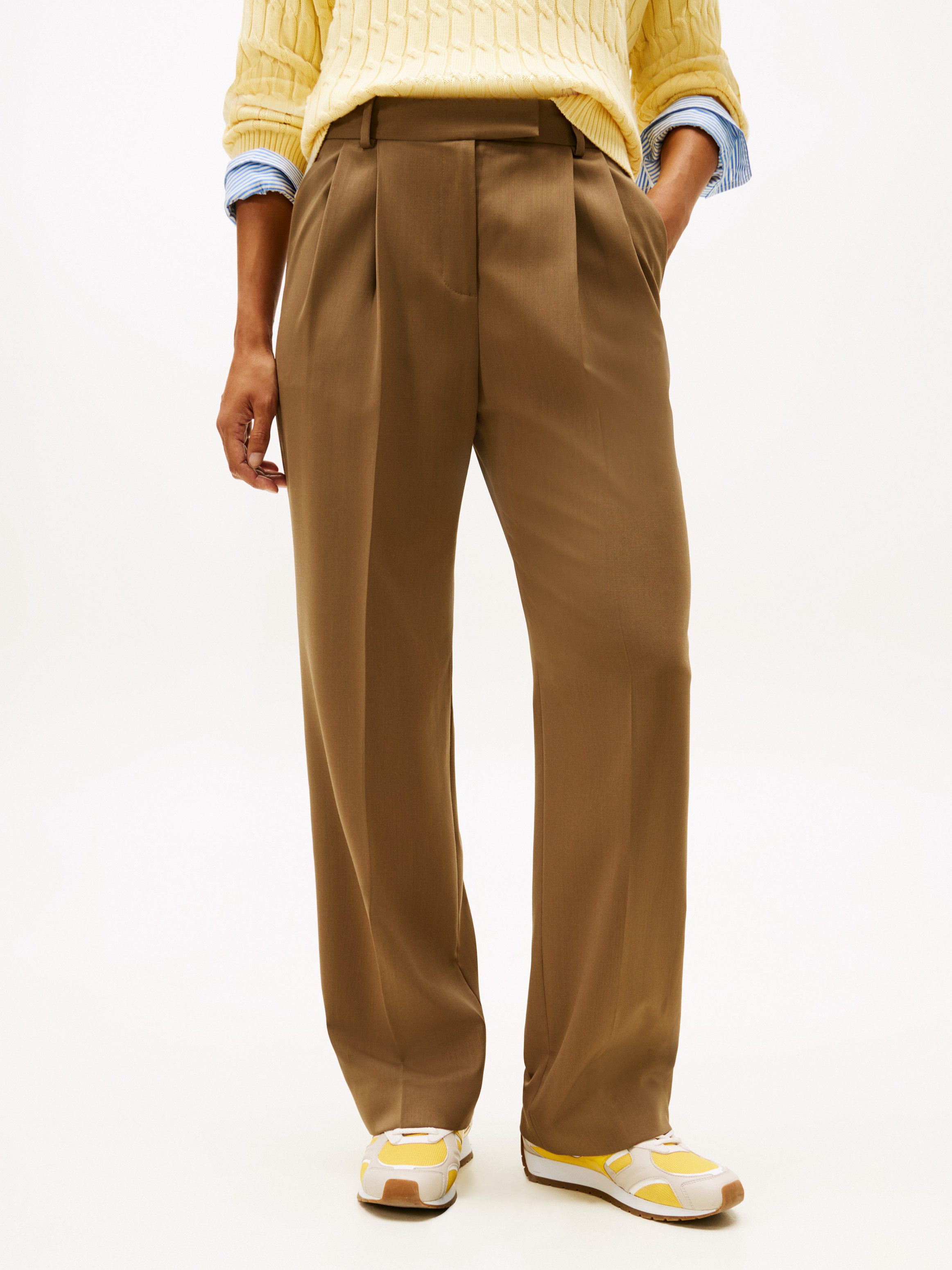 Anzughose TIMELESS WOOL RLXD STRT PANT