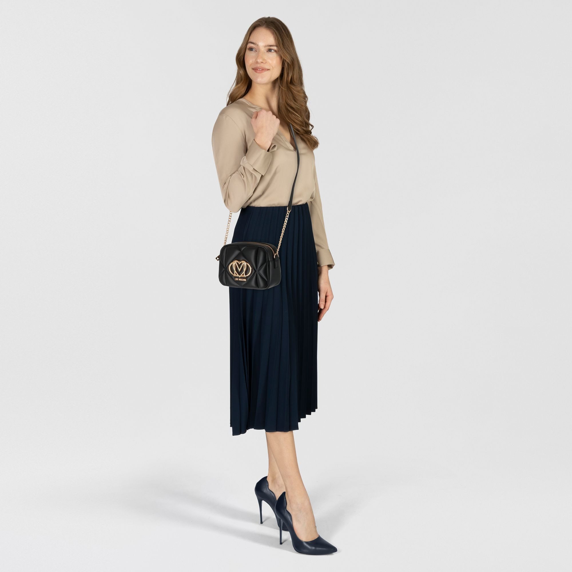 LOVE MOSCHINO Umhängetasche Embossed, Polyurethan günstig online kaufen