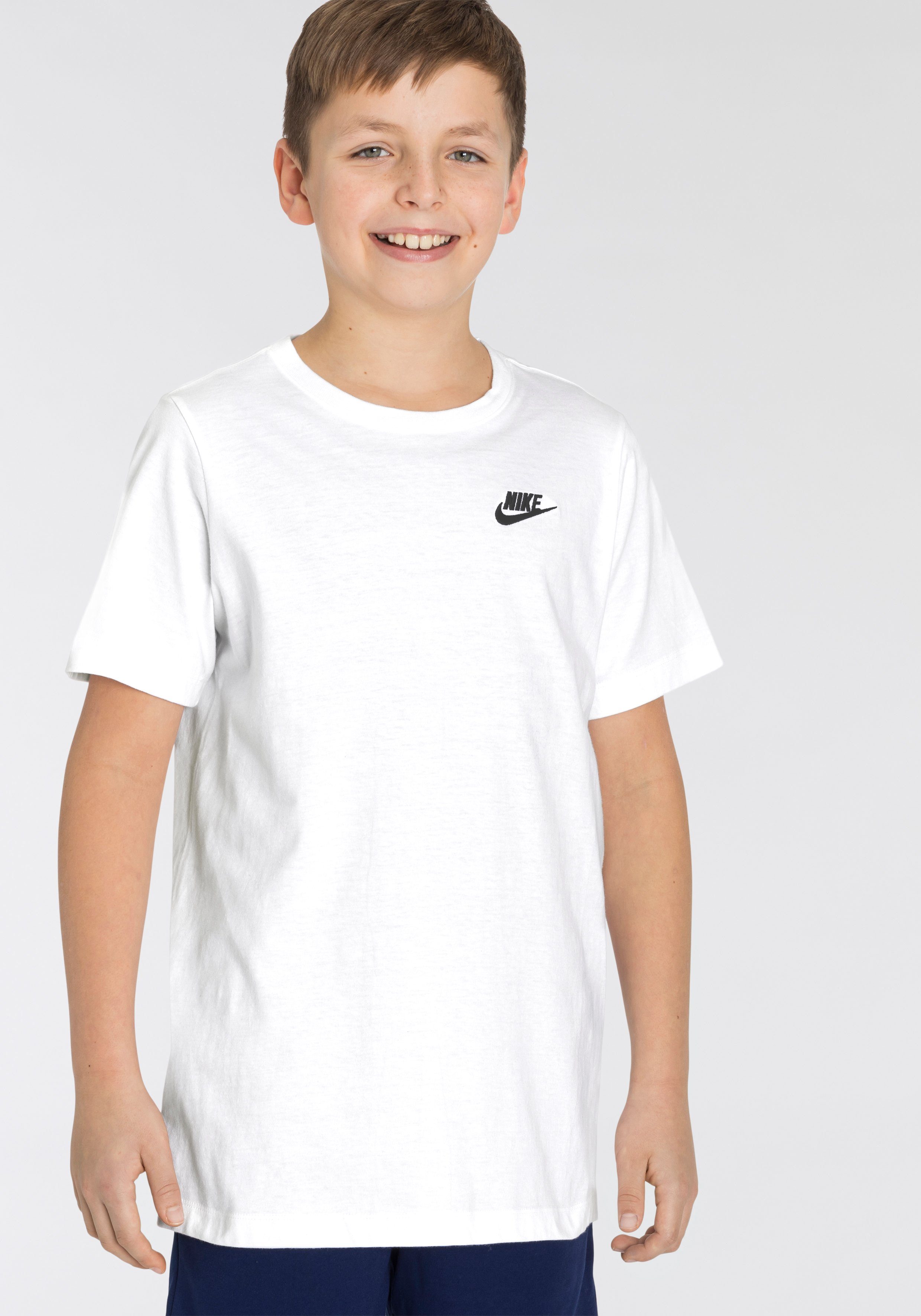 Nike Sportswear weiß T-SHIRT KIDS' T-Shirt BIG