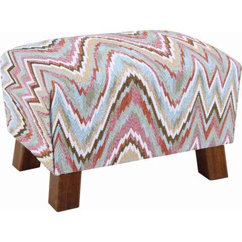 Max Winzer® Fußhocker Footstool, Minihocker Breite 40 cm