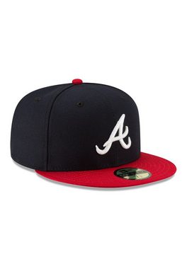 New Era Fitted Cap New Era Authentics Fitted Cap 59Fifty ATLANTA BRAVES Dunkelblau Rot