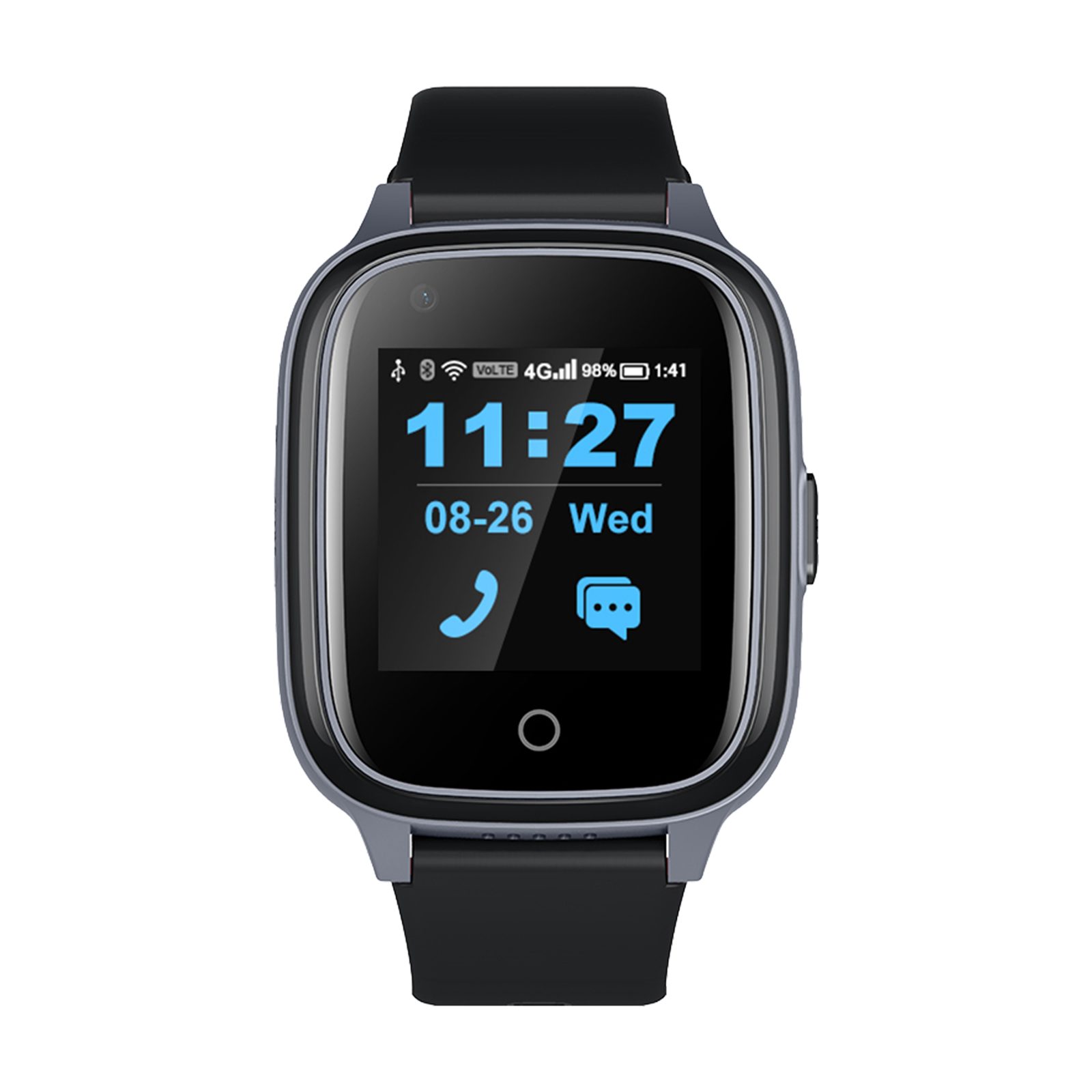 SaveFamily Senioren Smartwatch mit Anruffunktion & SOS & Sturzerkennung Smartwatch