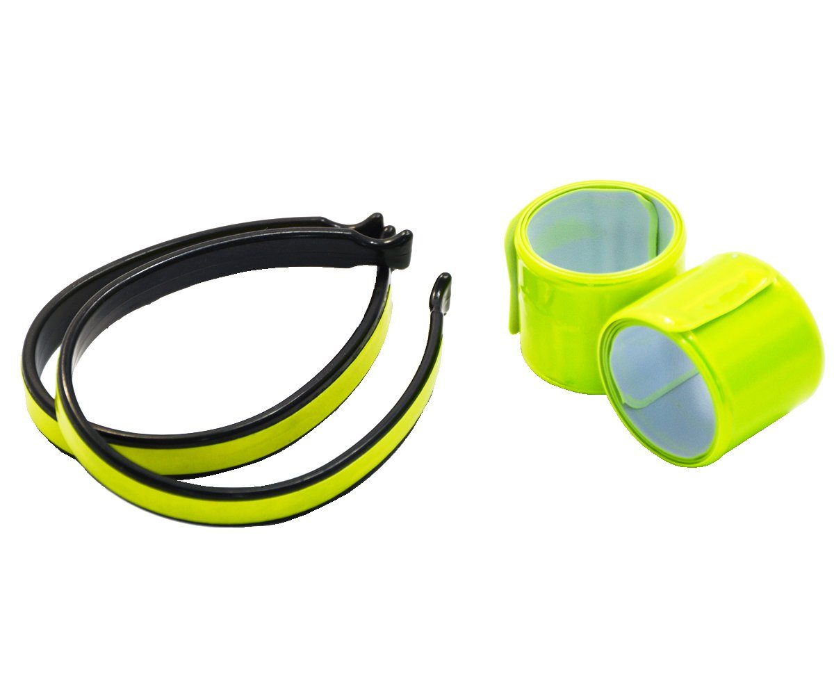Fahrradreflektor 4-tlg. Reflektoren-Set für Jogger und Radfahrer – gemäß DIN EN 13356