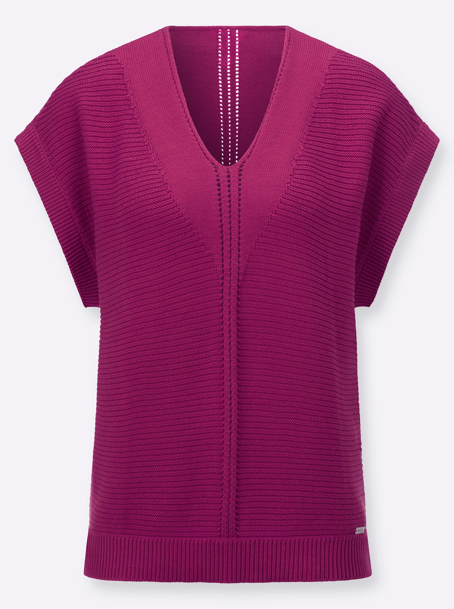 Witt Pullunder Pullunder Ärmellos Ajour