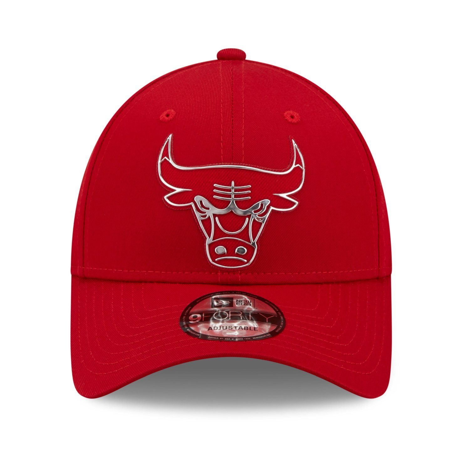 rot 9Forty Era Bulls New Trucker Chicago LOGO FOIL Cap