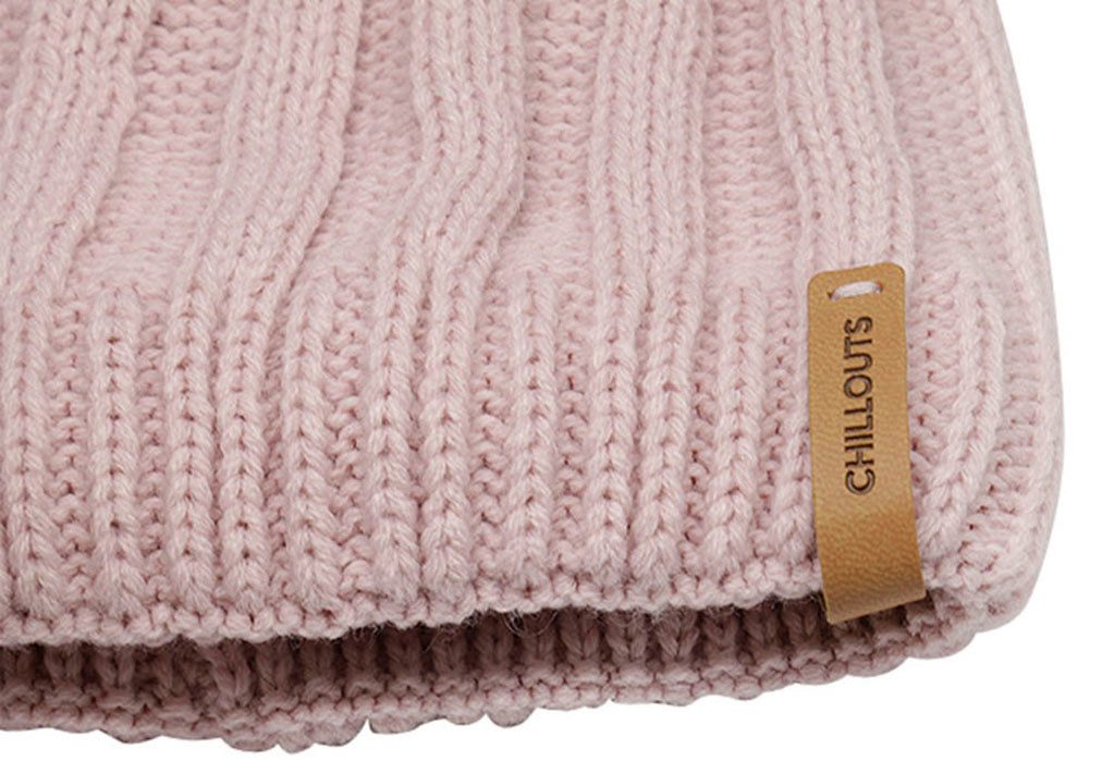 chillouts Bommelmütze Lorena Hat mit abnehmbarem Fellimitat-PomPom günstig online kaufen